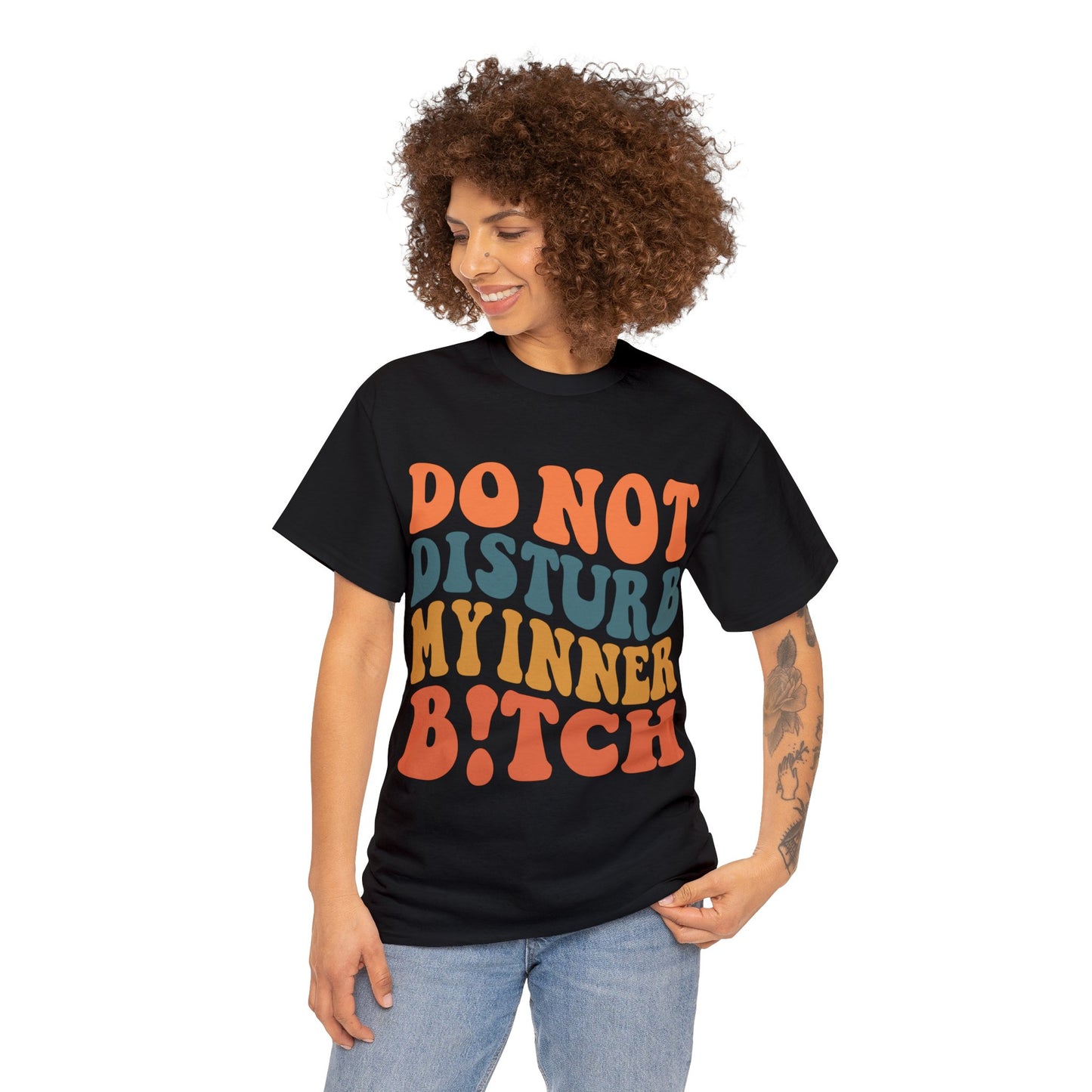 Unisex Heavy Cotton Tee - Do not disturb