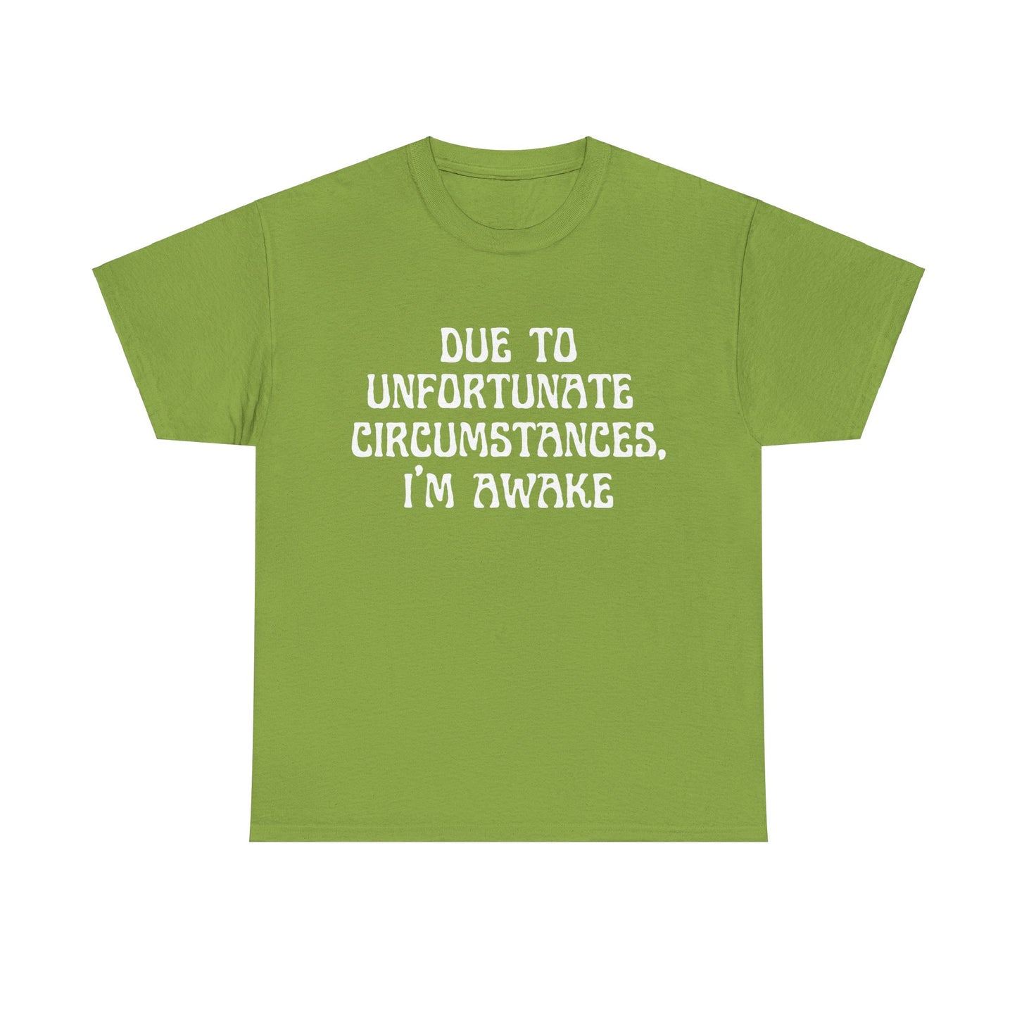 Unisex Heavy Cotton Tee - Im awake