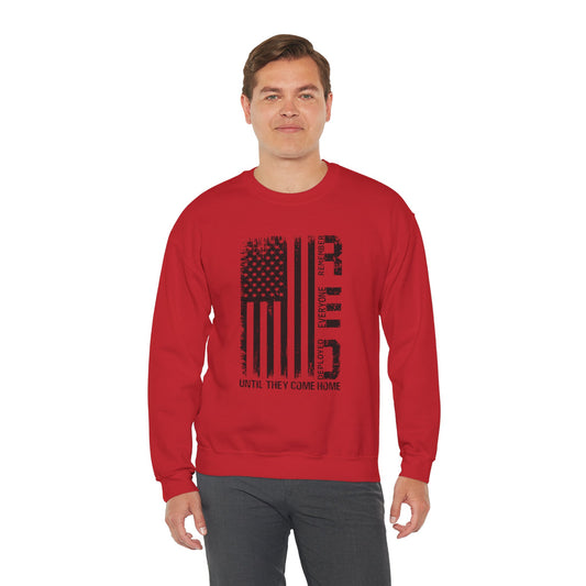 Unisex Heavy Blend™ Crewneck Sweatshirt - Remember Everyone Deployed (RED)