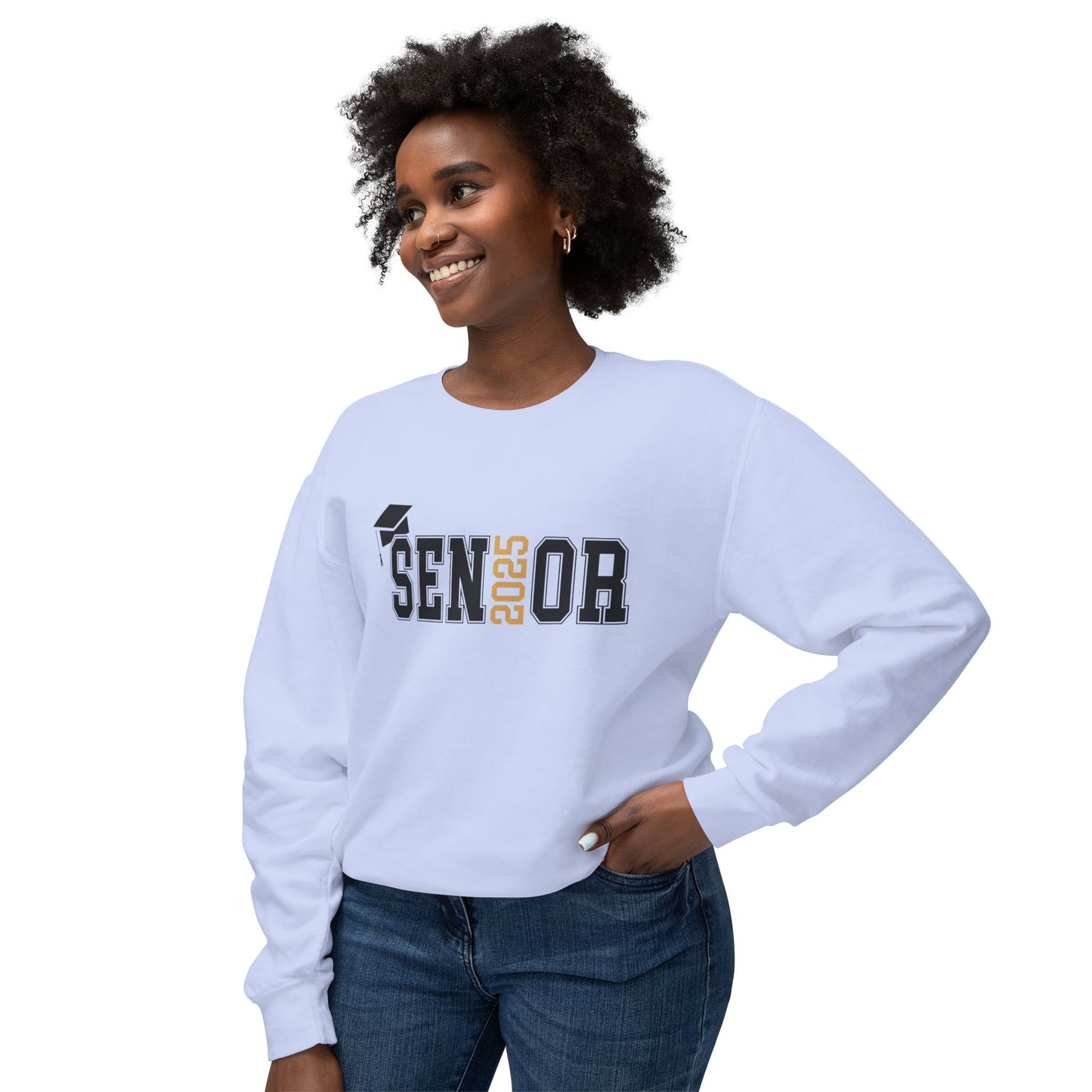 Unisex Lightweight Crewneck Sweatshirt - Senior 2025