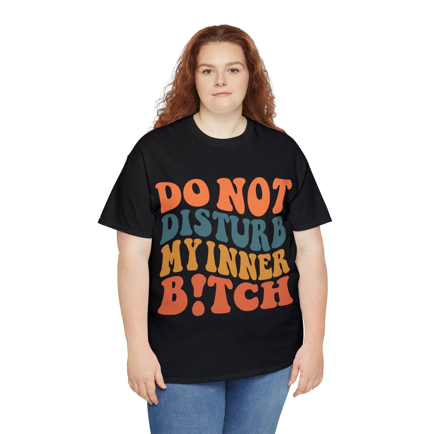 Unisex Heavy Cotton Tee - Do not disturb