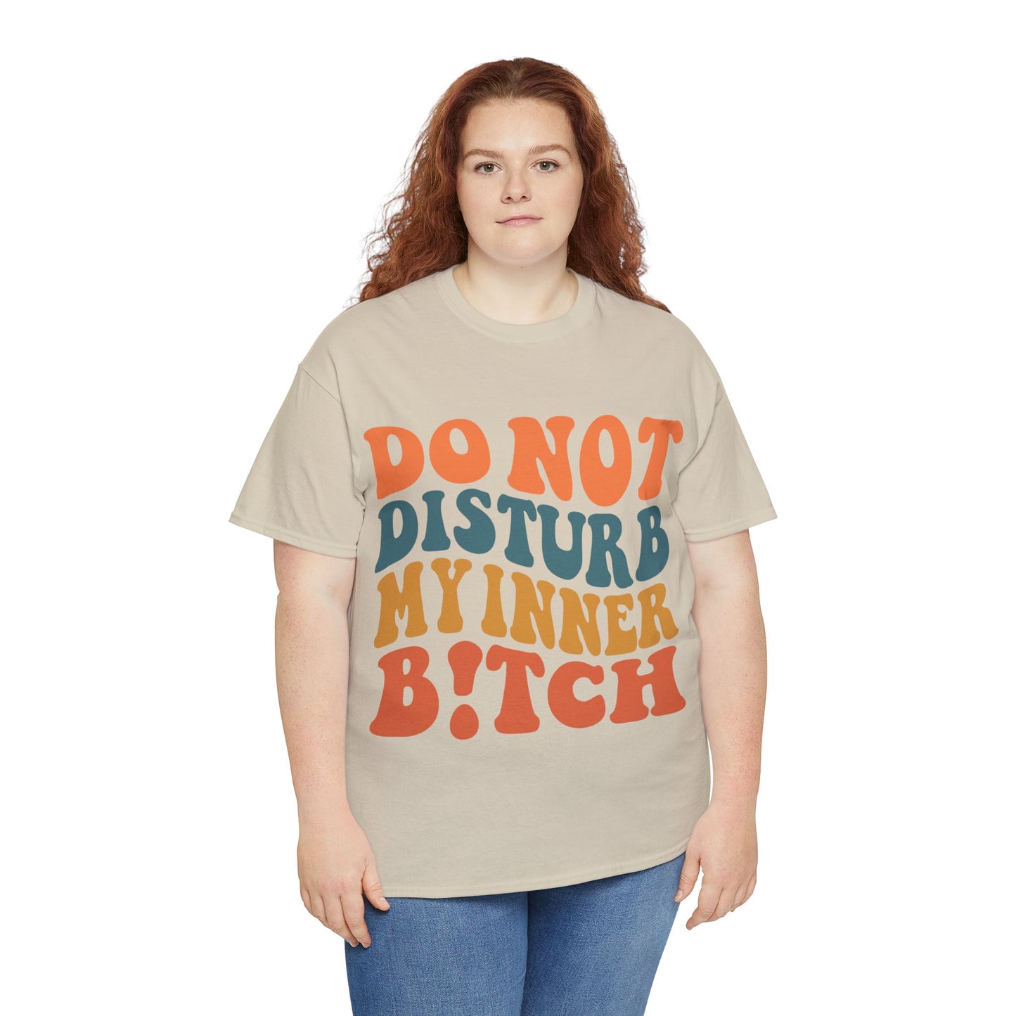 Unisex Heavy Cotton Tee - Do not disturb