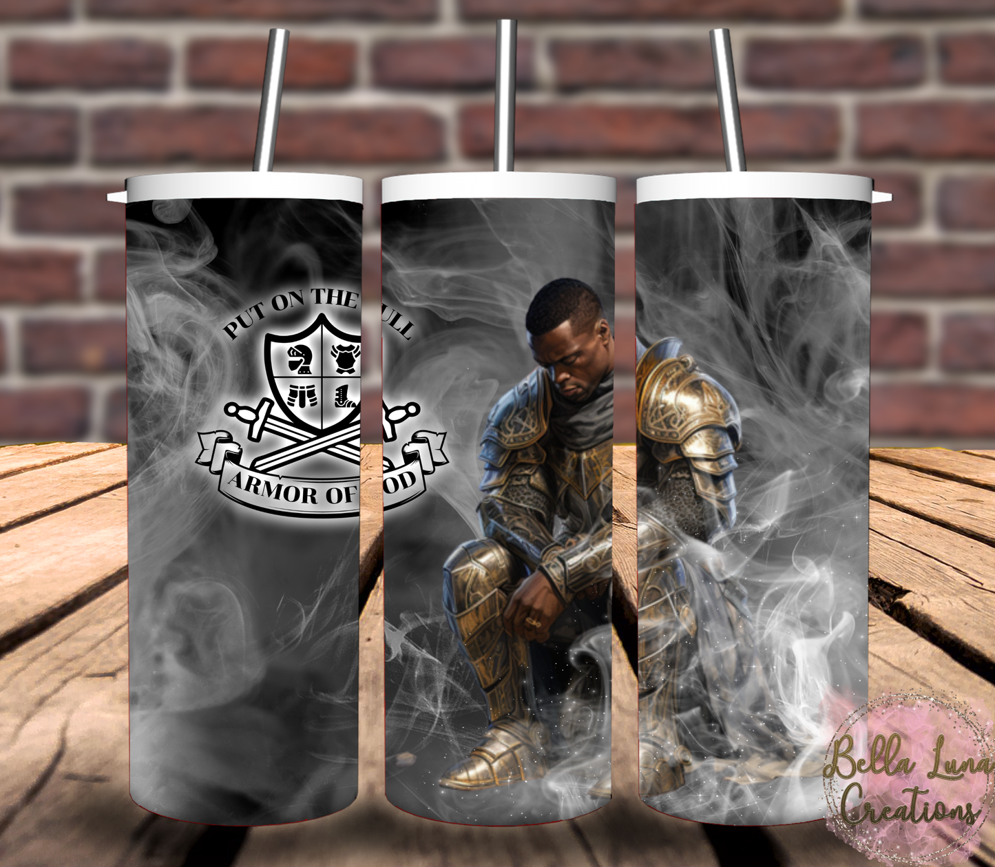 Armor of God Tumbler Wrap Bundle (Male Version)