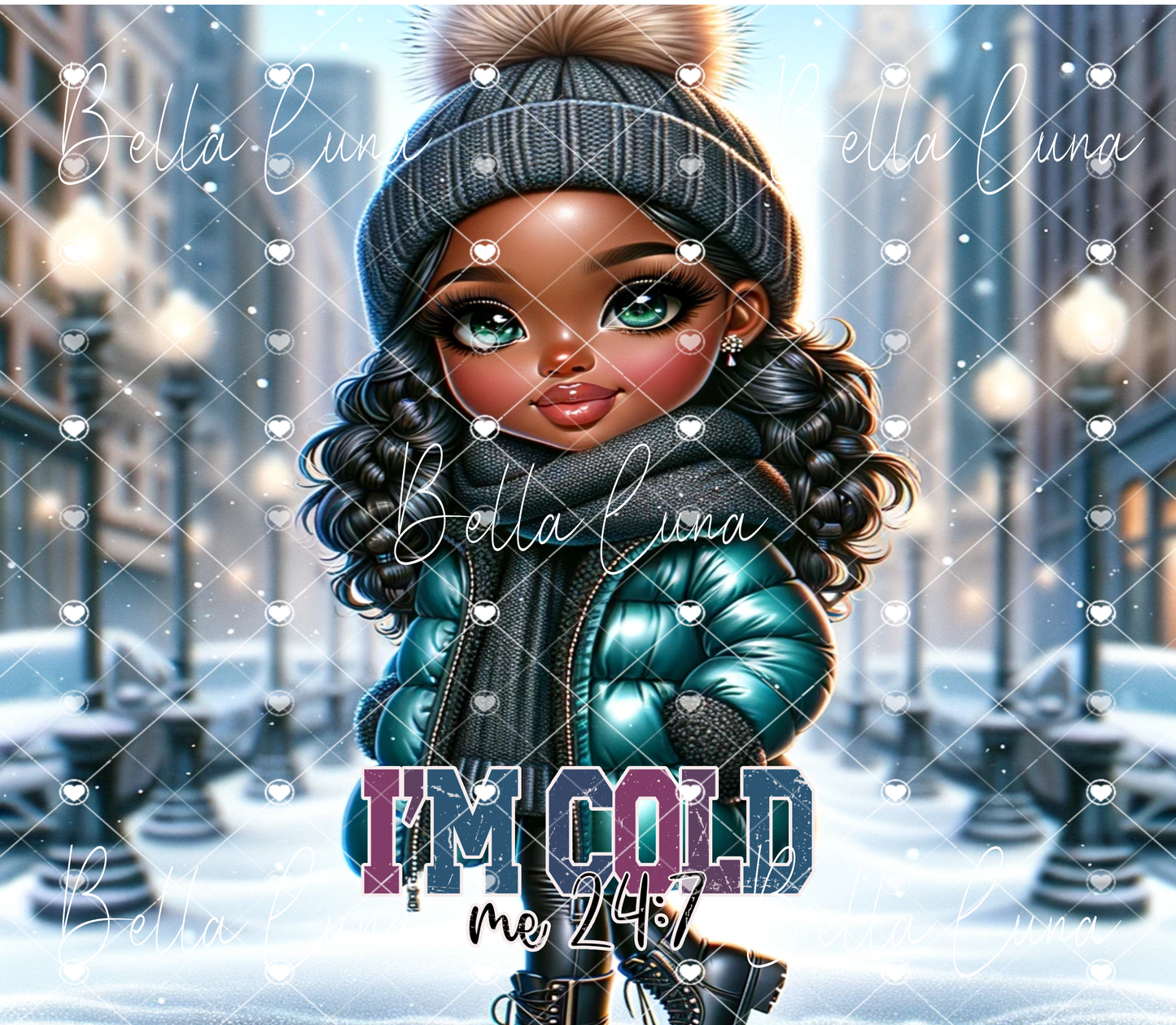 Im Cold tumbler Wrap Bundle