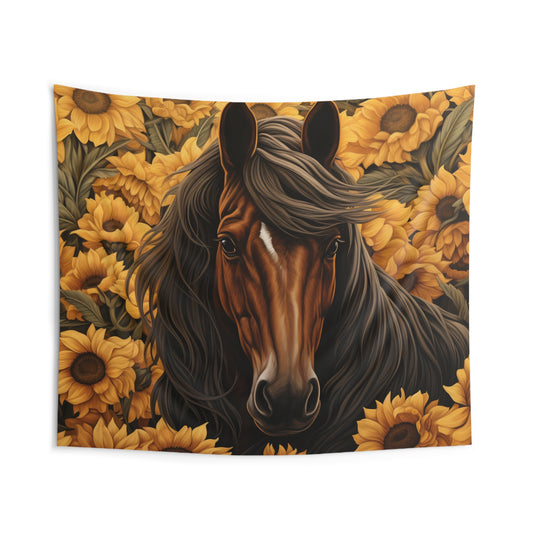 Indoor Wall Tapestries -.Horse