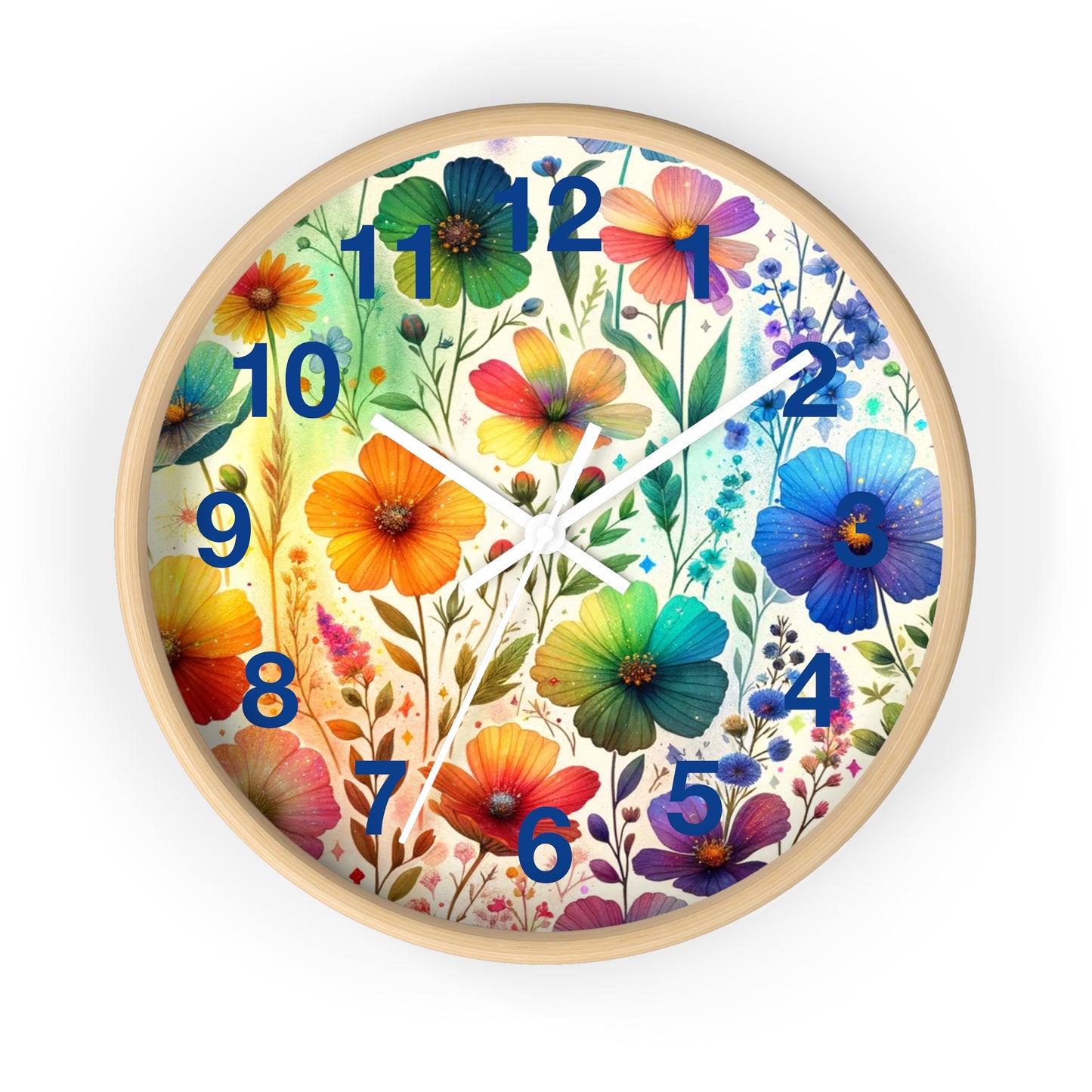 Wall Clock - FLOWERS