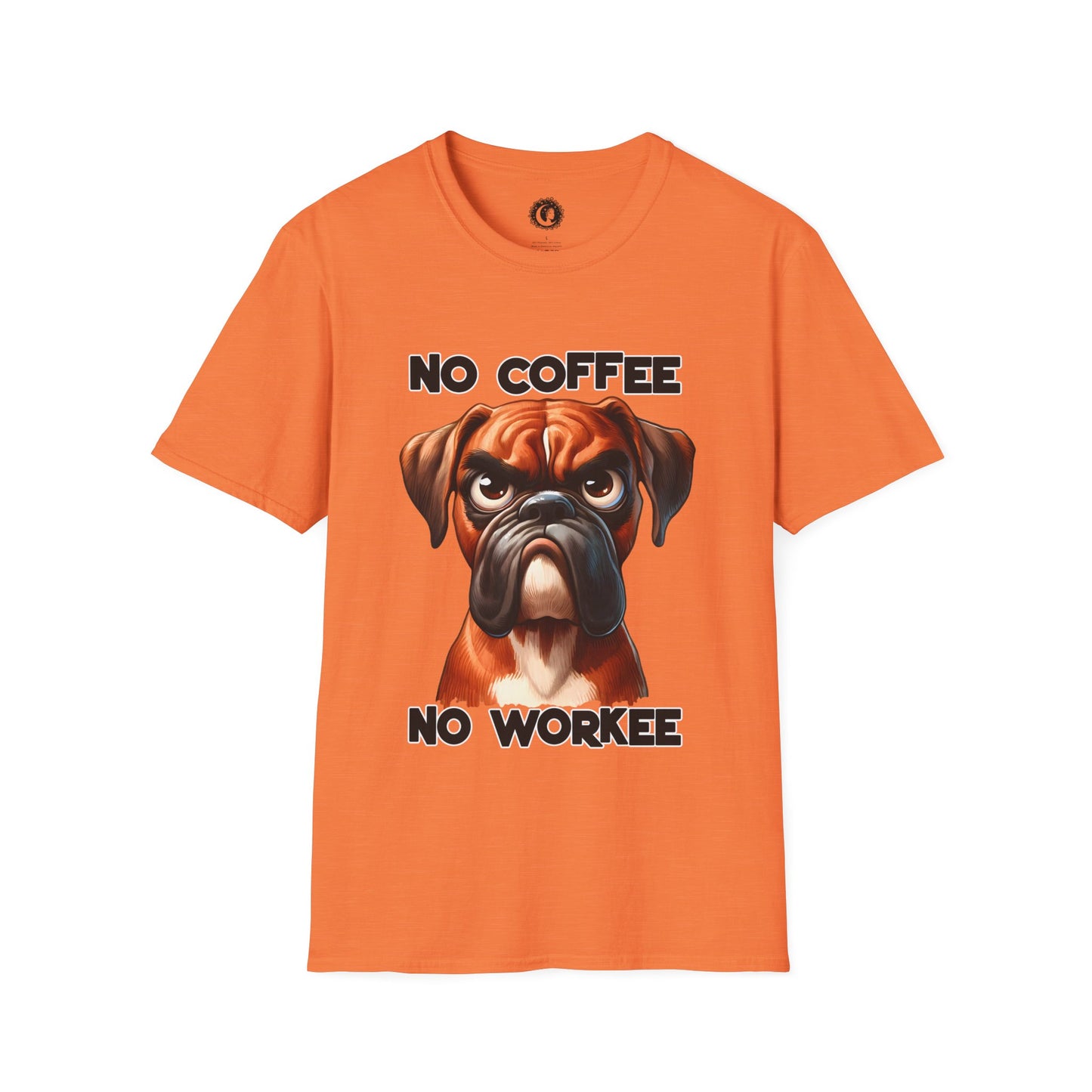 Unisex Softstyle T-Shirt - No Coffee No Workie