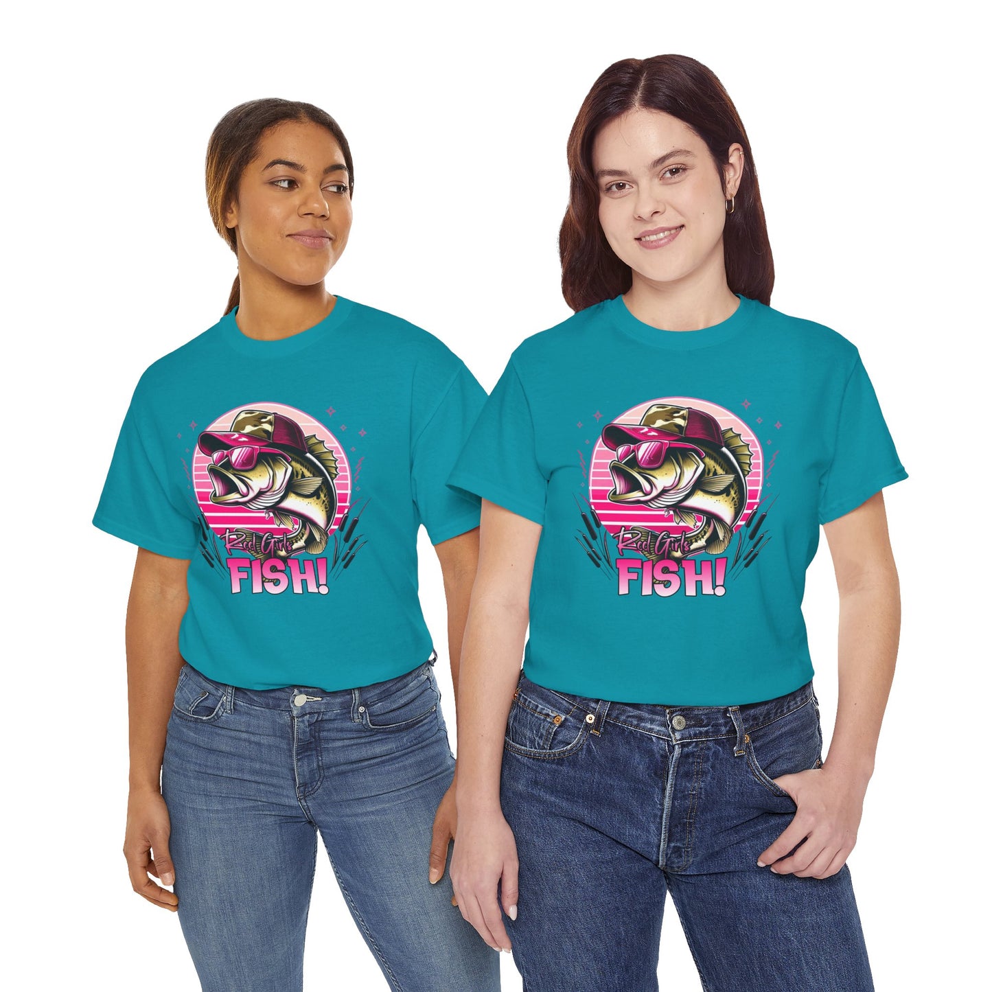 Catch of the Day Fishing Tee - Unisex Heavy Cotton T-Shirt