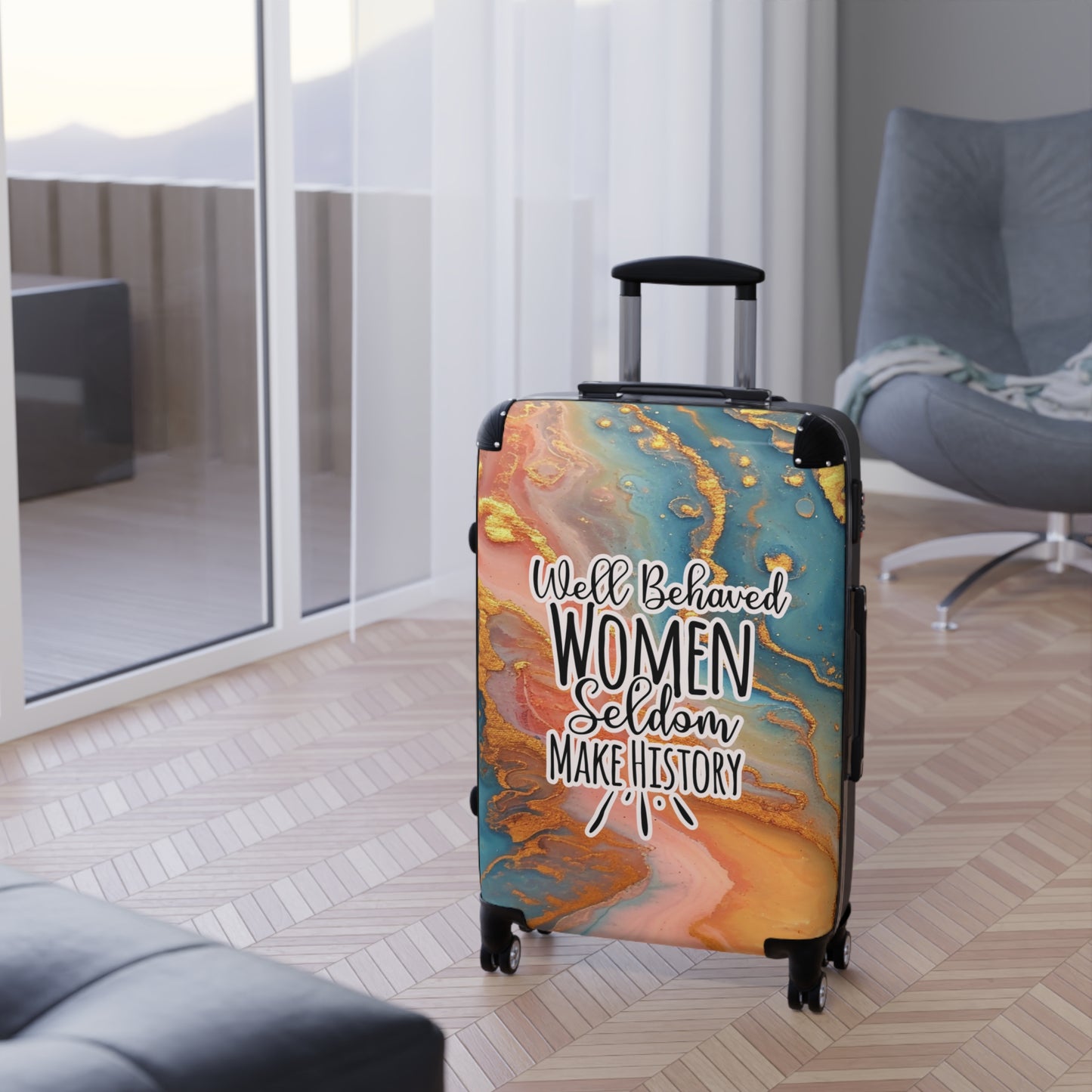 Suitcase - Well behave women