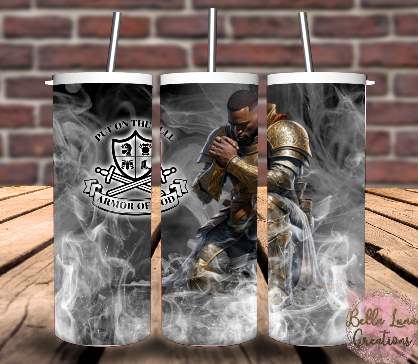 Armor of God Tumbler Wrap Bundle (Male Version)