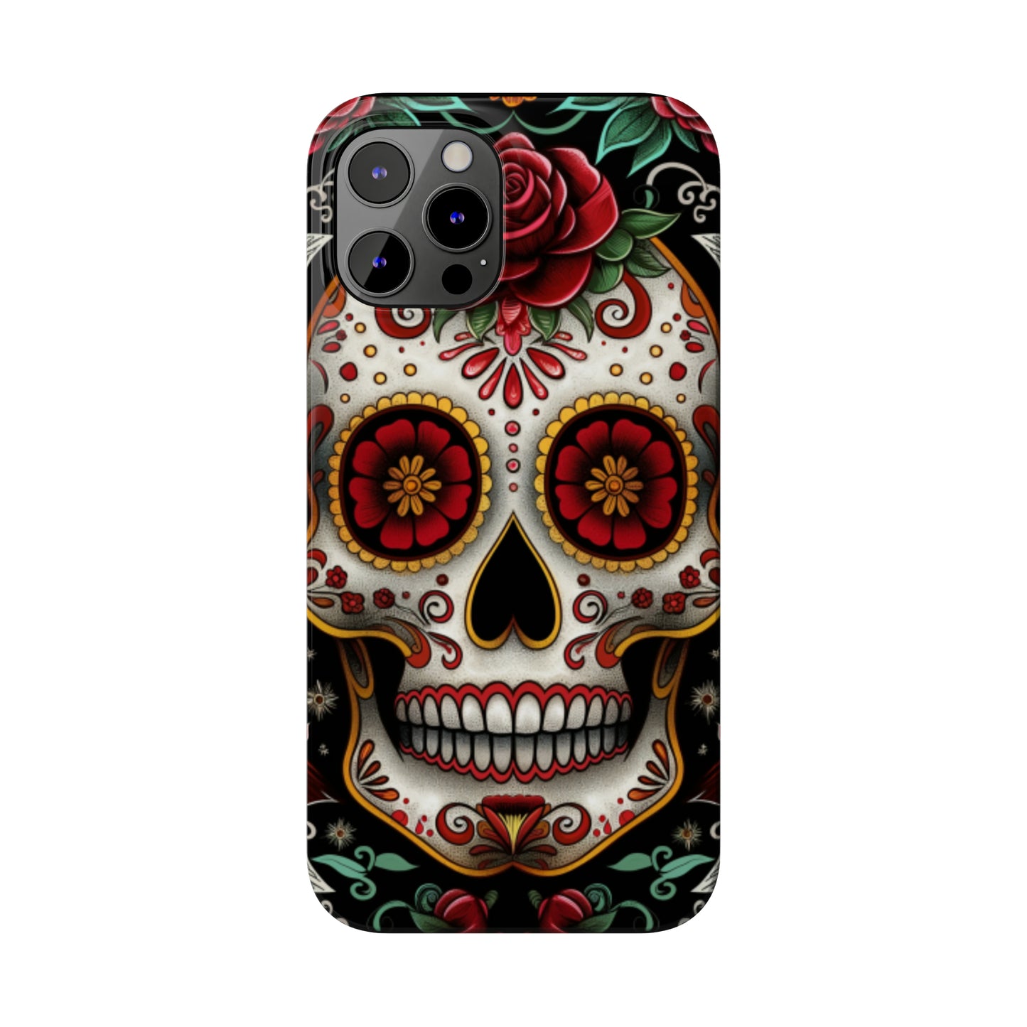 Slim Phone Cases - Sugar Skulls