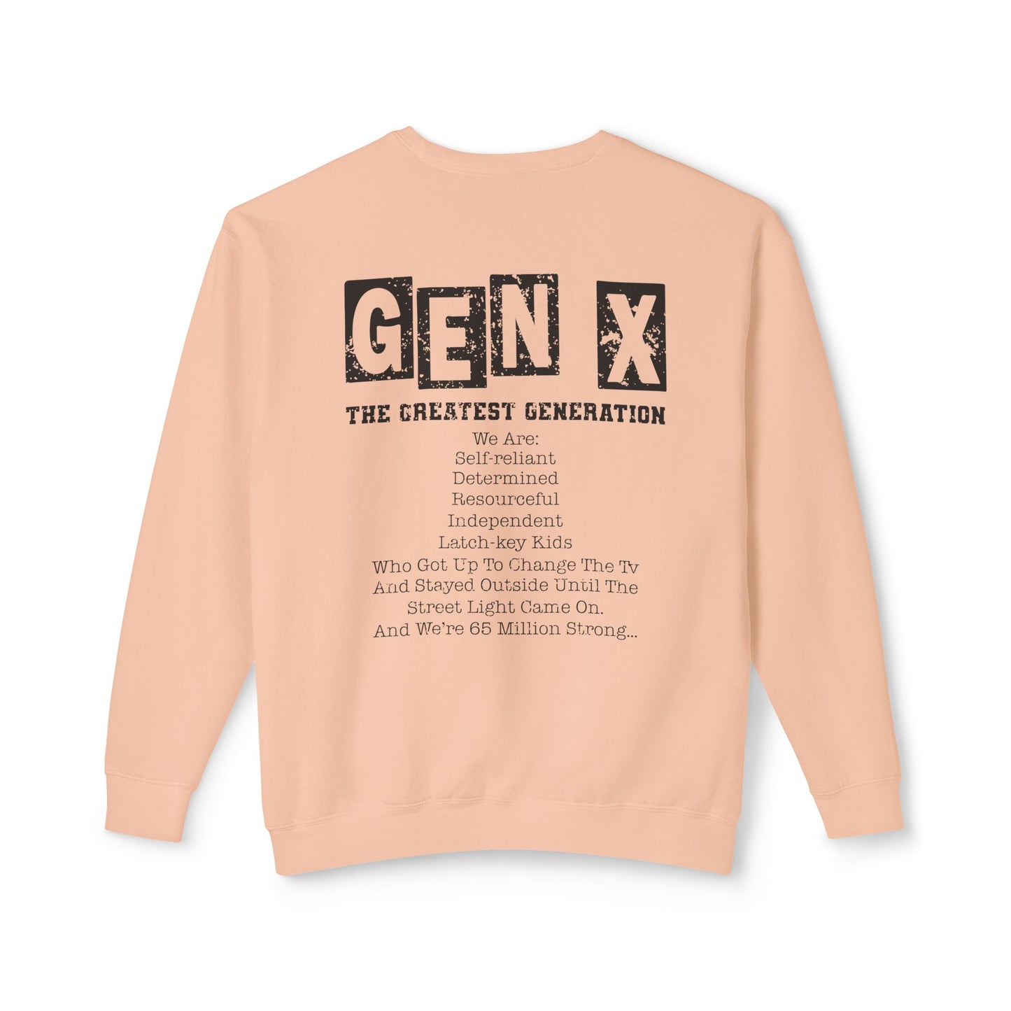 Unisex Lightweight Crewneck Sweatshirt - Gen X