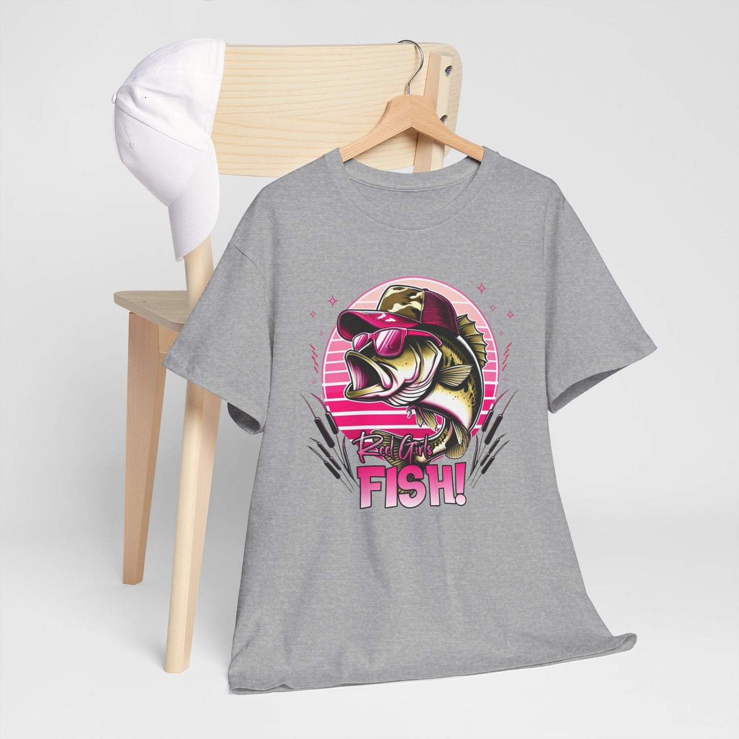 Catch of the Day Fishing Tee - Unisex Heavy Cotton T-Shirt
