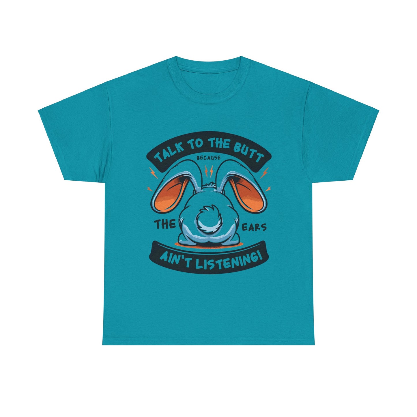 Unisex Heavy Cotton Tee - The ears aint listening