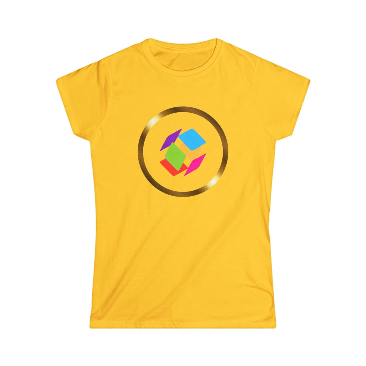 Stylish Women's Graphic Tee - Bella Luna Designs, Casual Wear, Gift Idea, Art Lover's Top, Comfortable Everyday T-Shirt