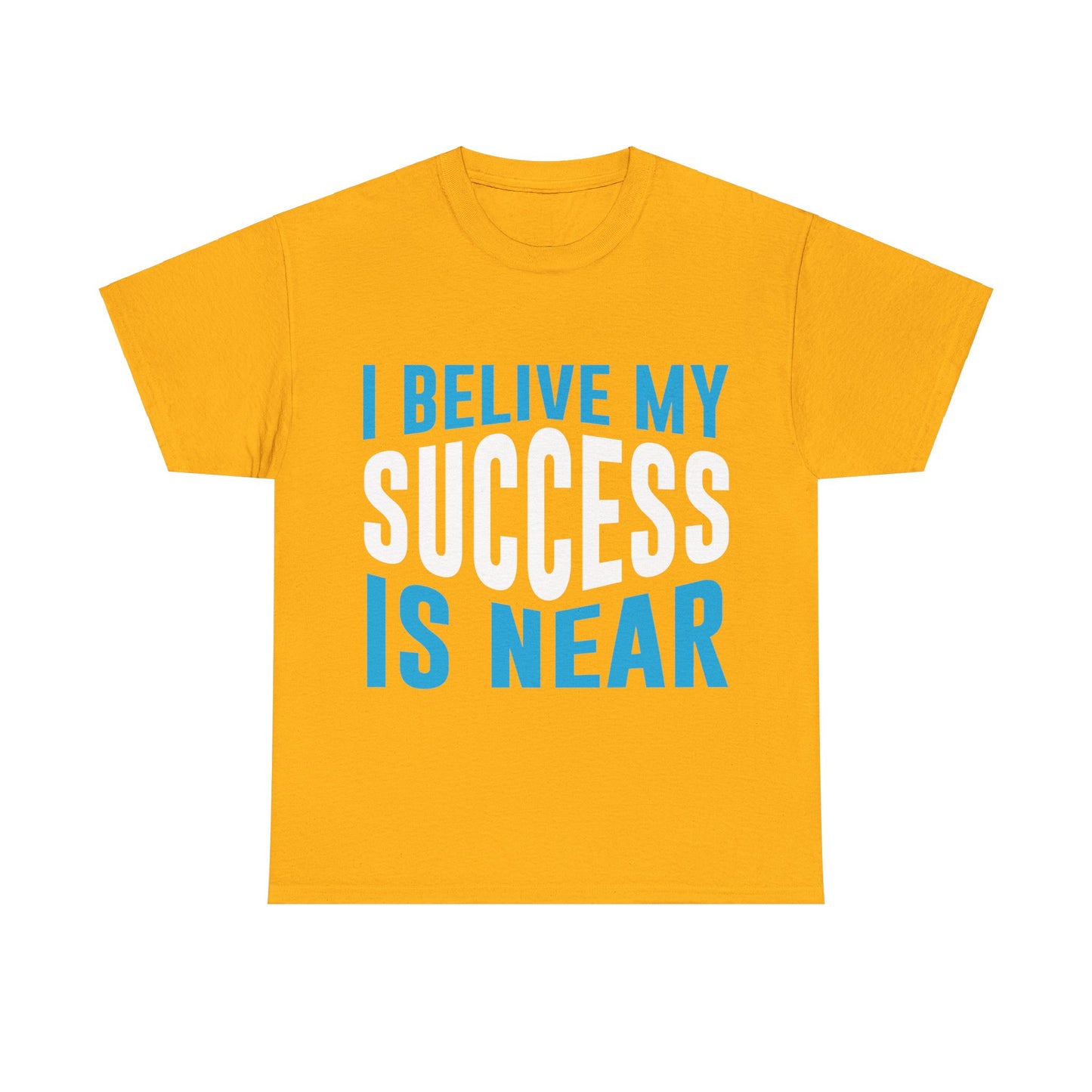 Unisex Heavy Cotton Tee - Success is Near