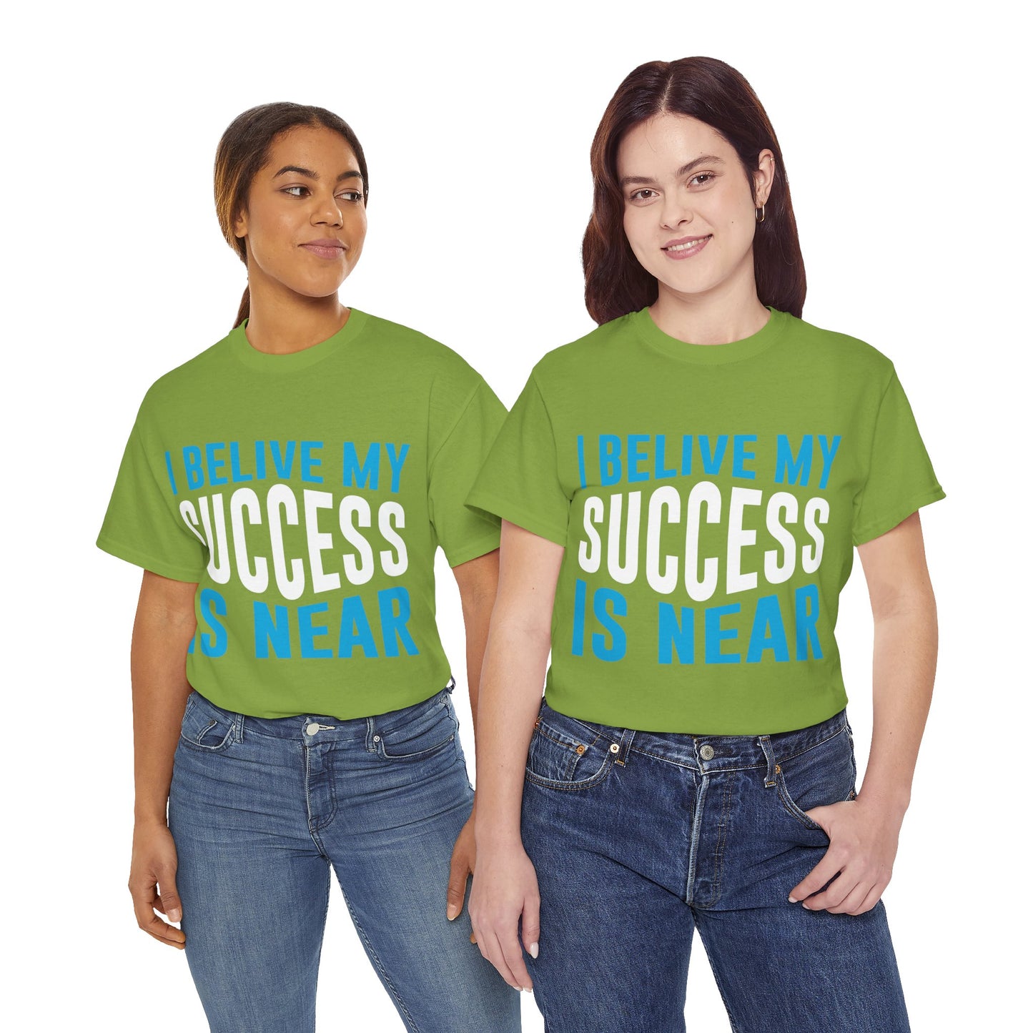 Unisex Heavy Cotton Tee - Success is Near