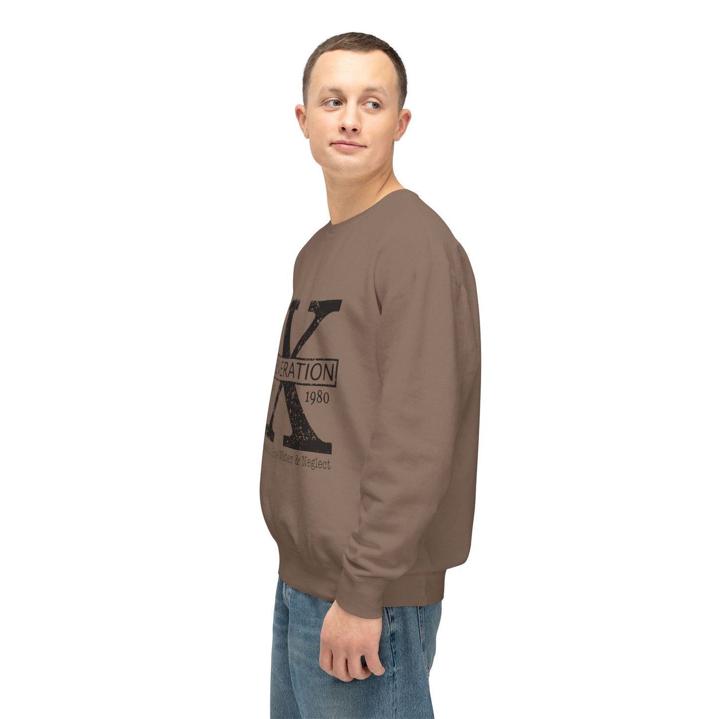 Unisex Lightweight Crewneck Sweatshirt - Gen X