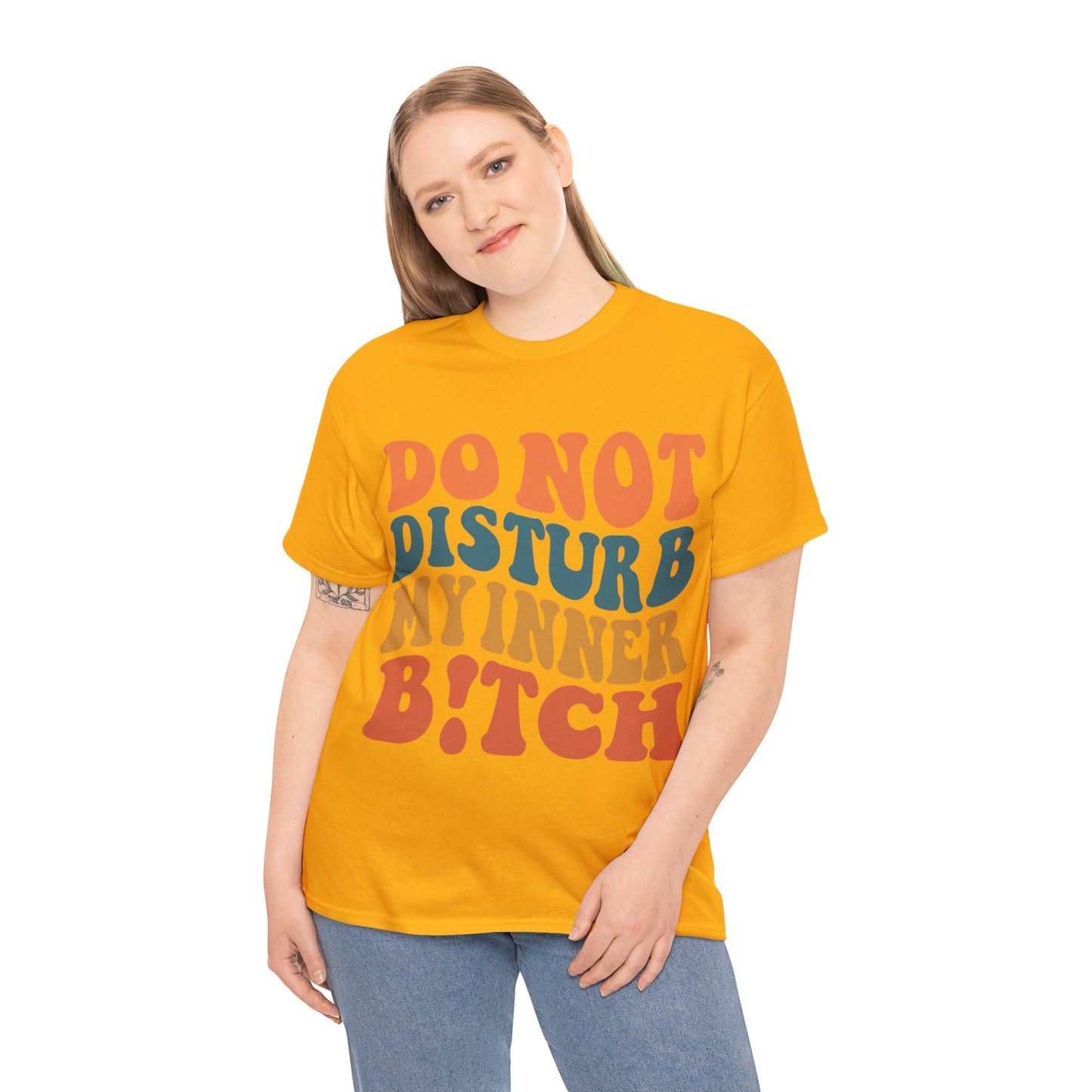 Unisex Heavy Cotton Tee - Do not disturb