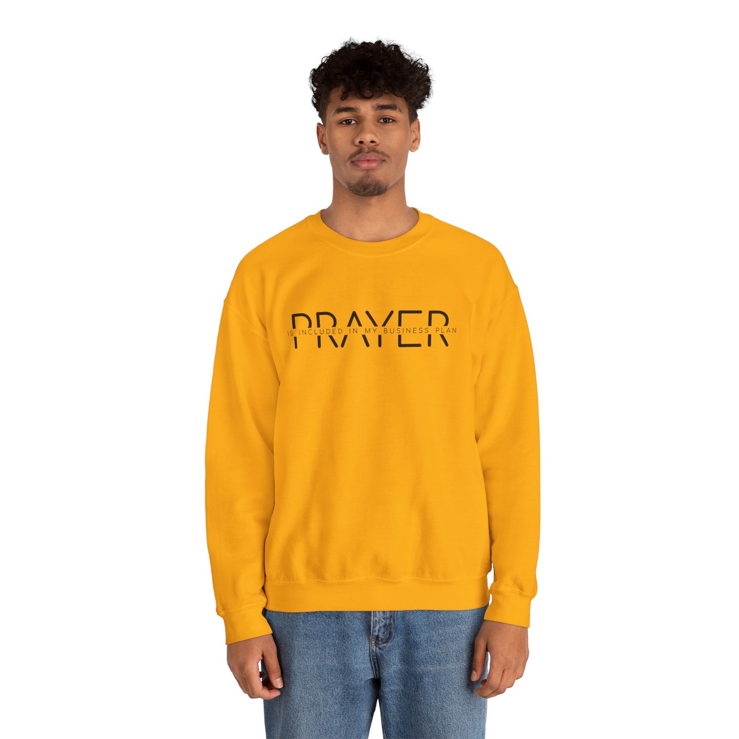 Unisex Heavy Blend™ Crewneck Sweatshirt - Prayer is included on my business plan