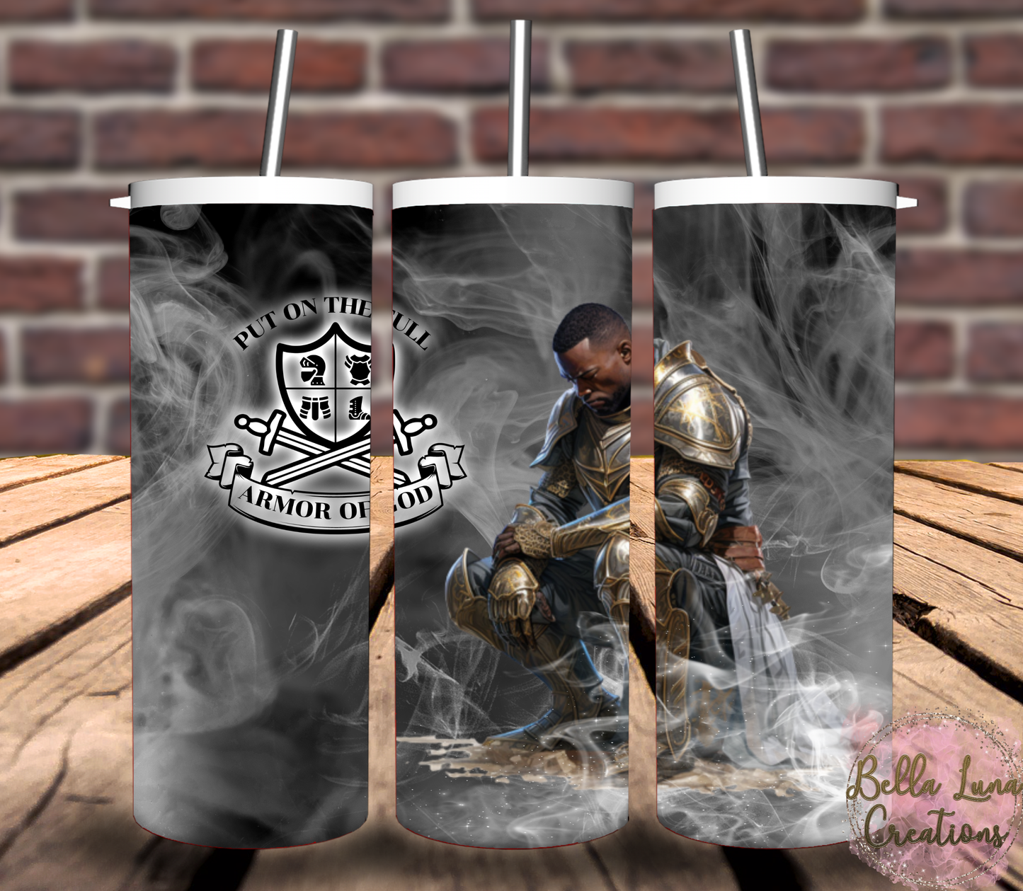 Armor of God Tumbler Wrap Bundle (Male Version)