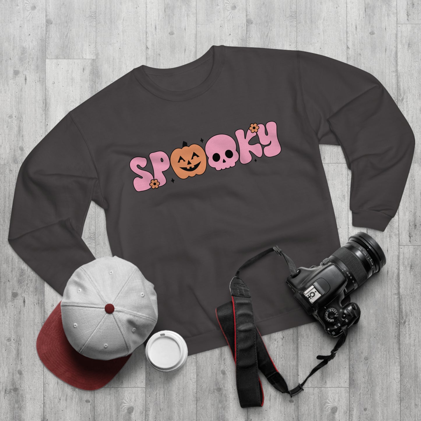 Unisex Crew Neck Sweatshirt (EU) - Spooky