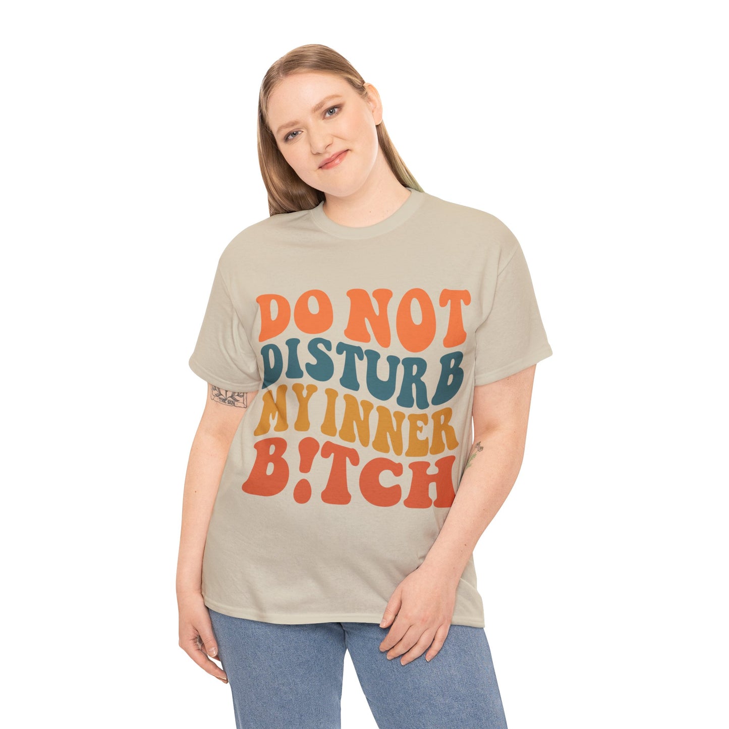 Unisex Heavy Cotton Tee - Do not disturb