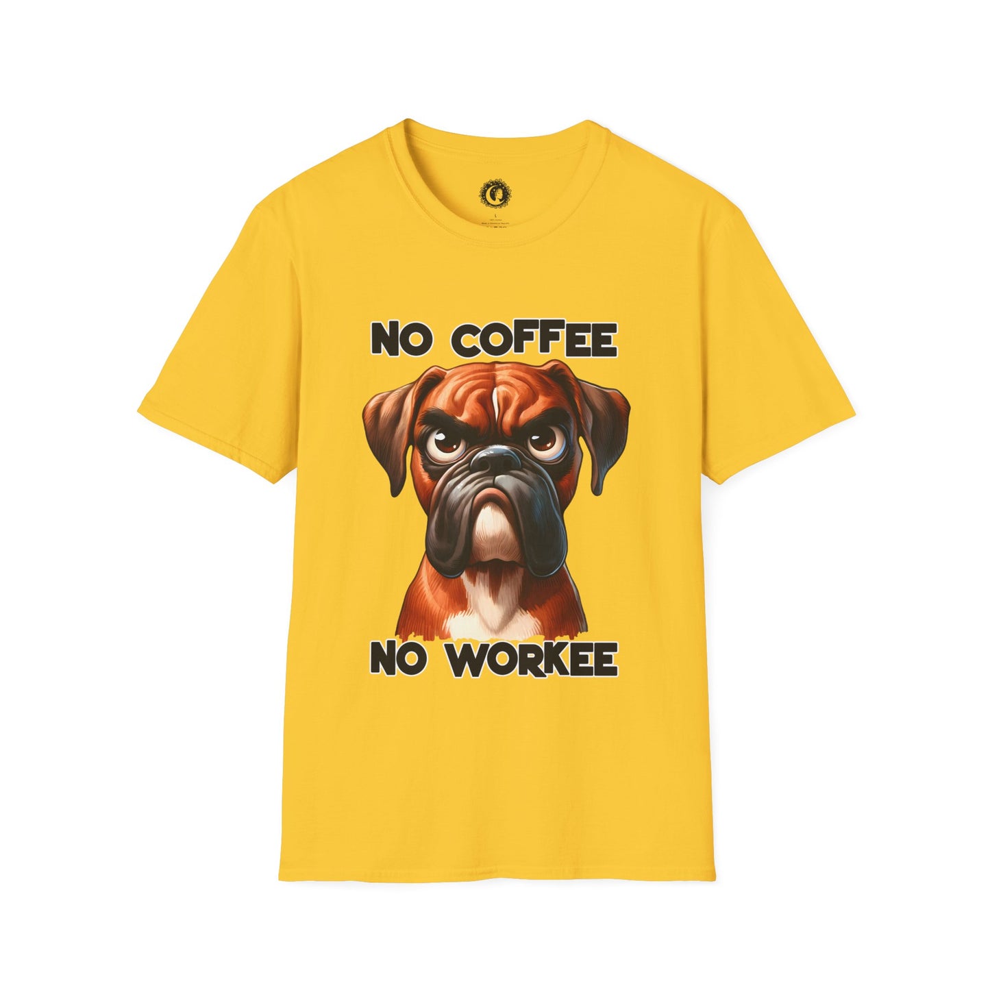 Unisex Softstyle T-Shirt - No Coffee No Workie