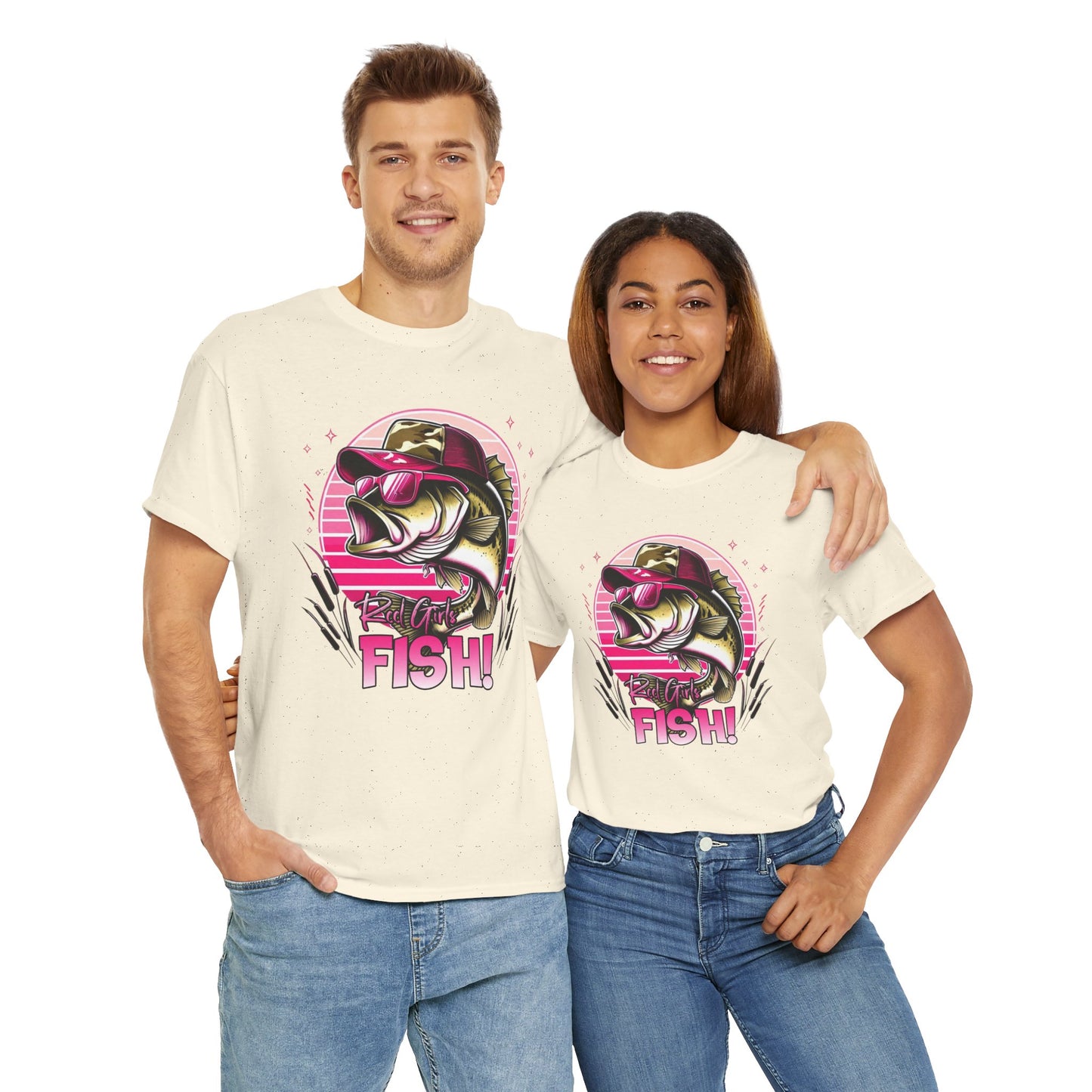 Catch of the Day Fishing Tee - Unisex Heavy Cotton T-Shirt