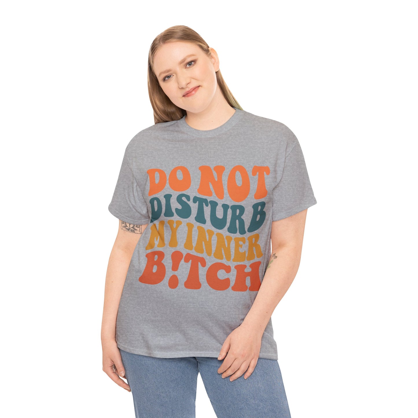 Unisex Heavy Cotton Tee - Do not disturb