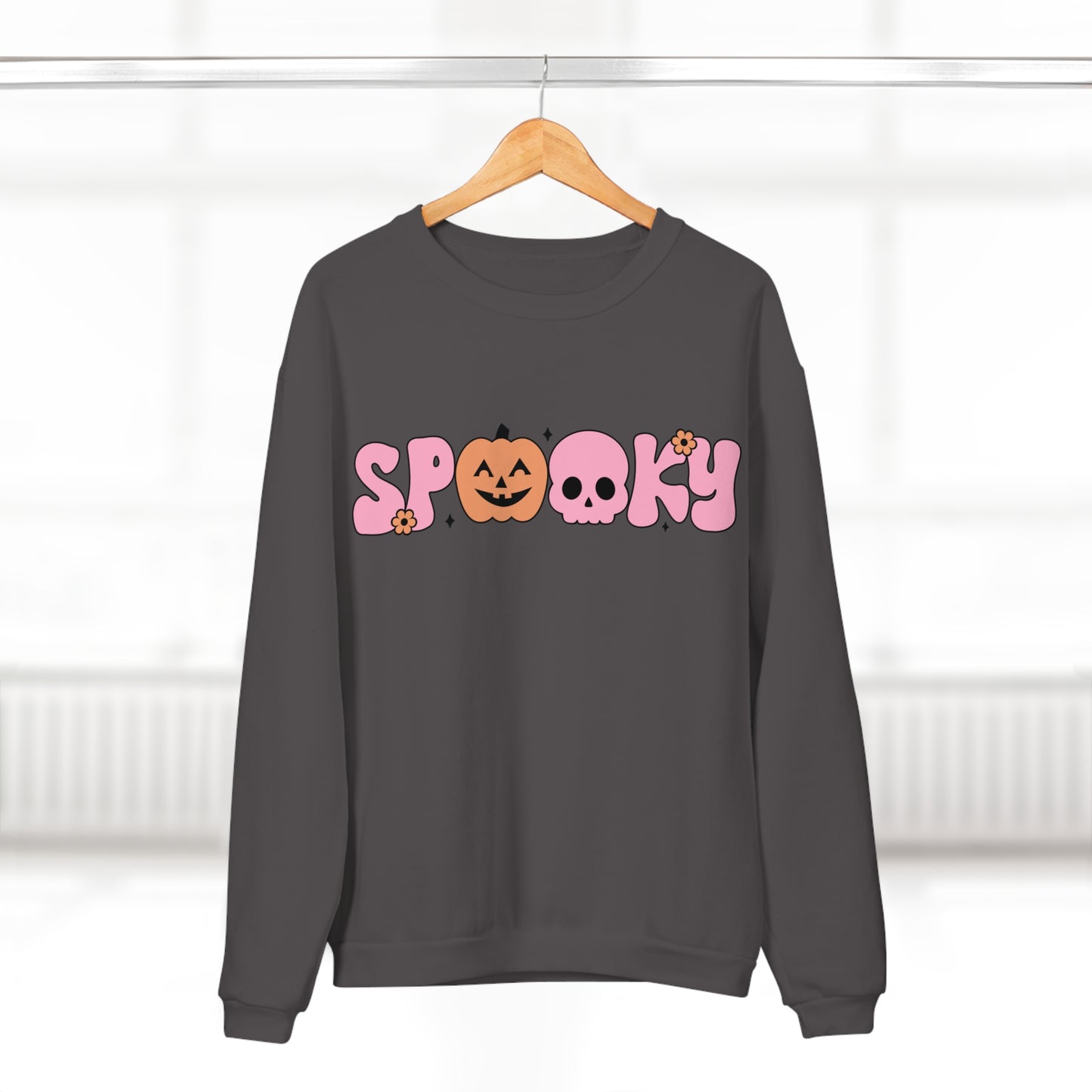 Unisex Crew Neck Sweatshirt (EU) - Spooky