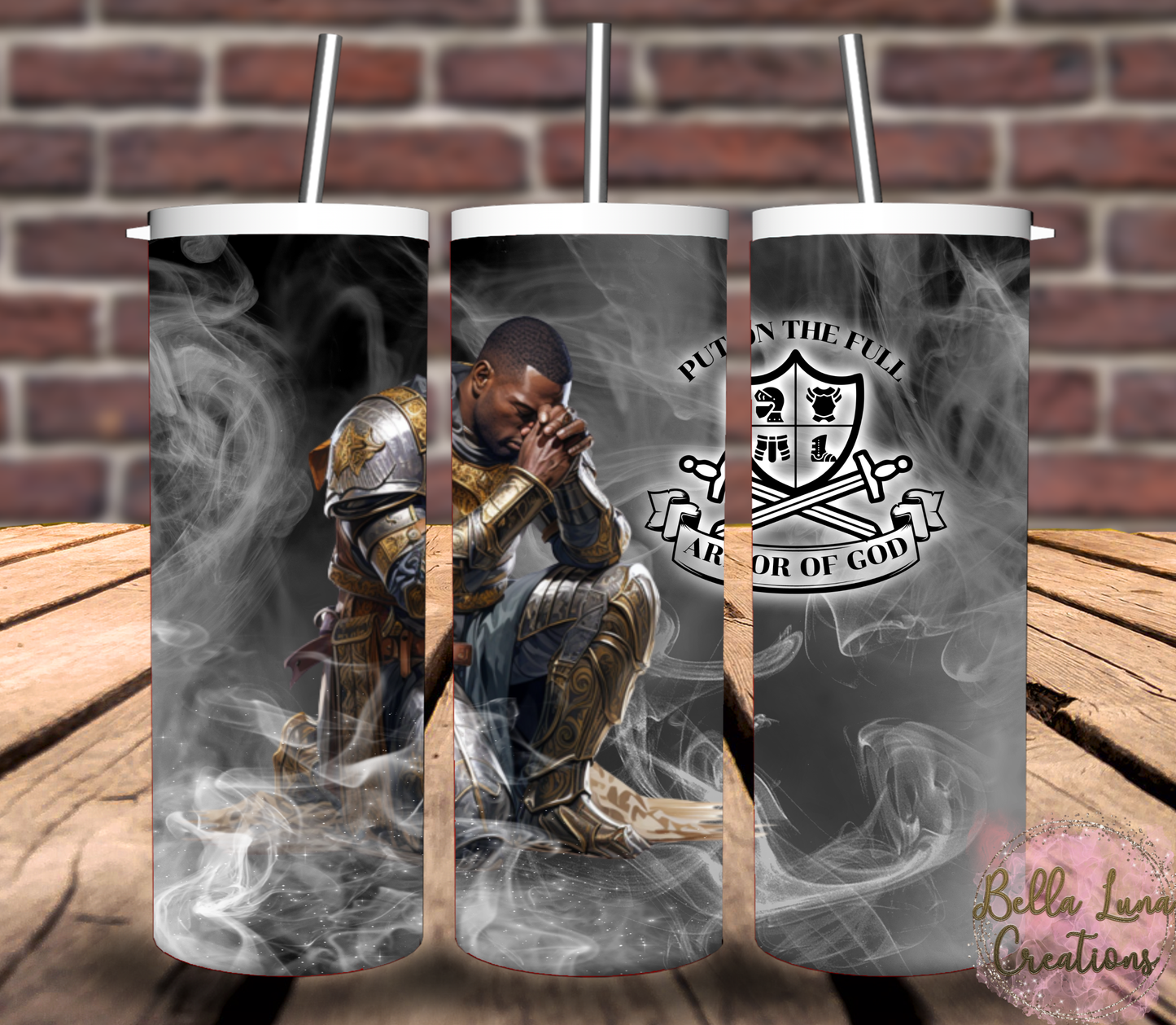 Armor of God Tumbler Wrap Bundle (Male Version)