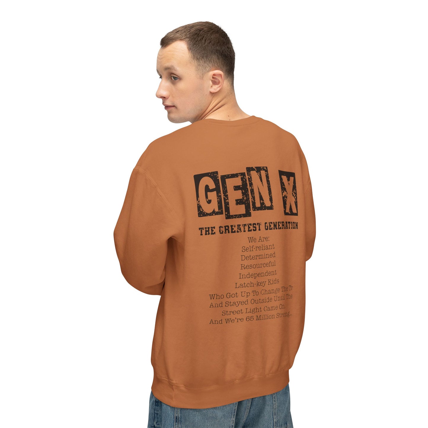 Unisex Lightweight Crewneck Sweatshirt - Gen X