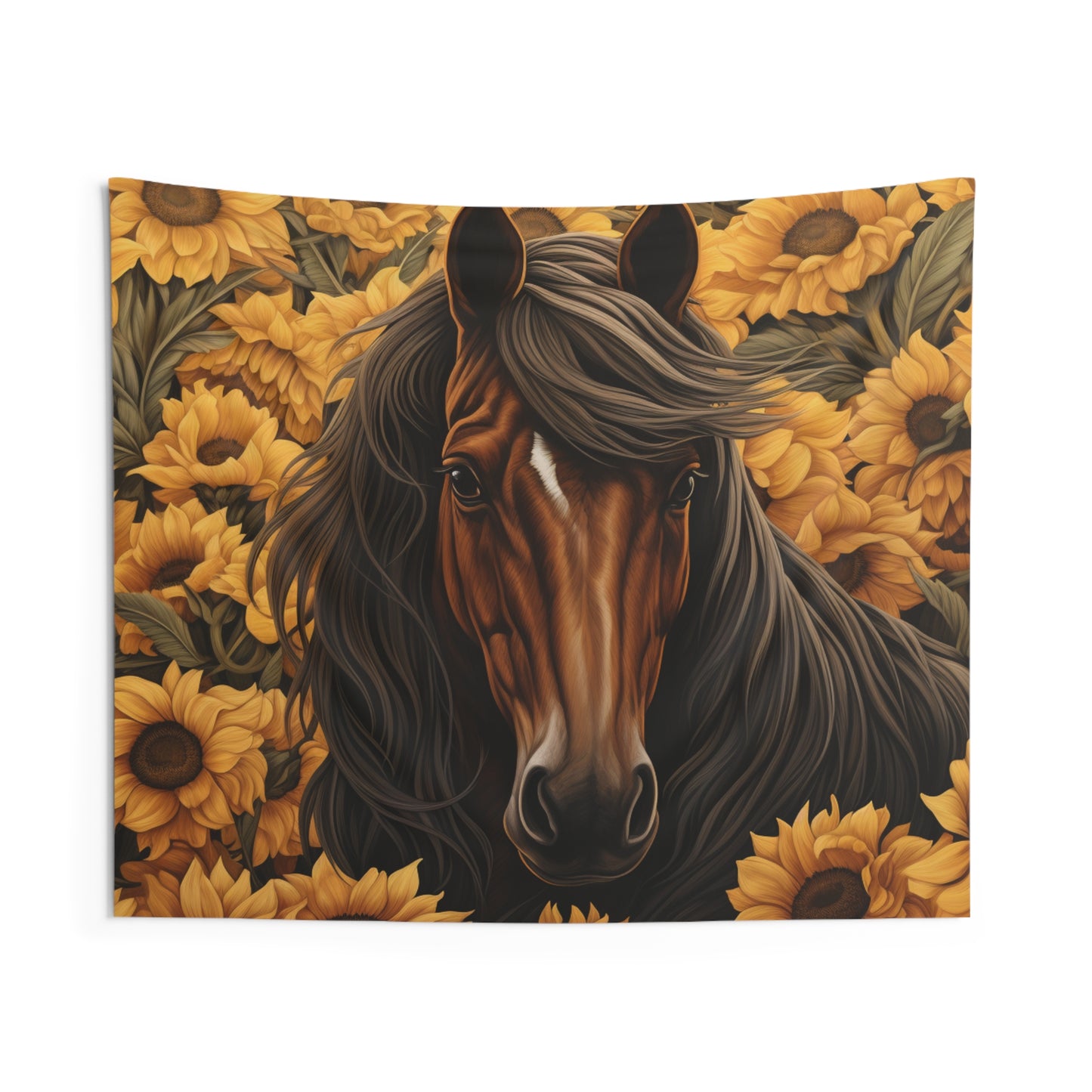 Indoor Wall Tapestries -.Horse