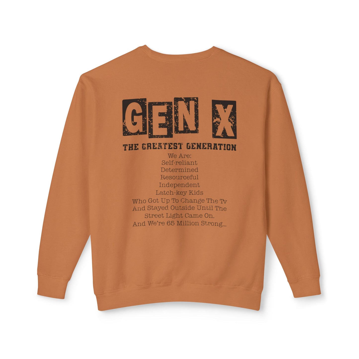 Unisex Lightweight Crewneck Sweatshirt - Gen X