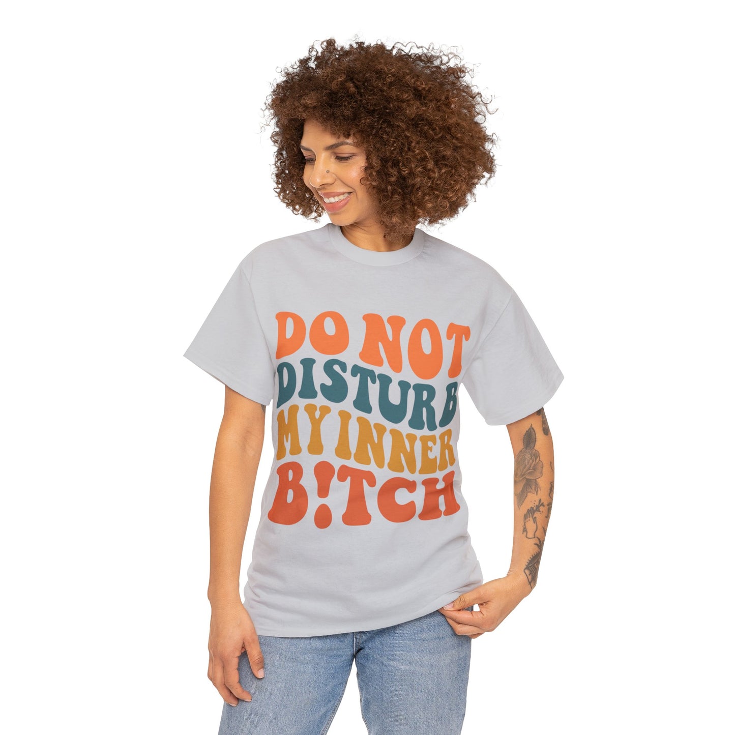 Unisex Heavy Cotton Tee - Do not disturb