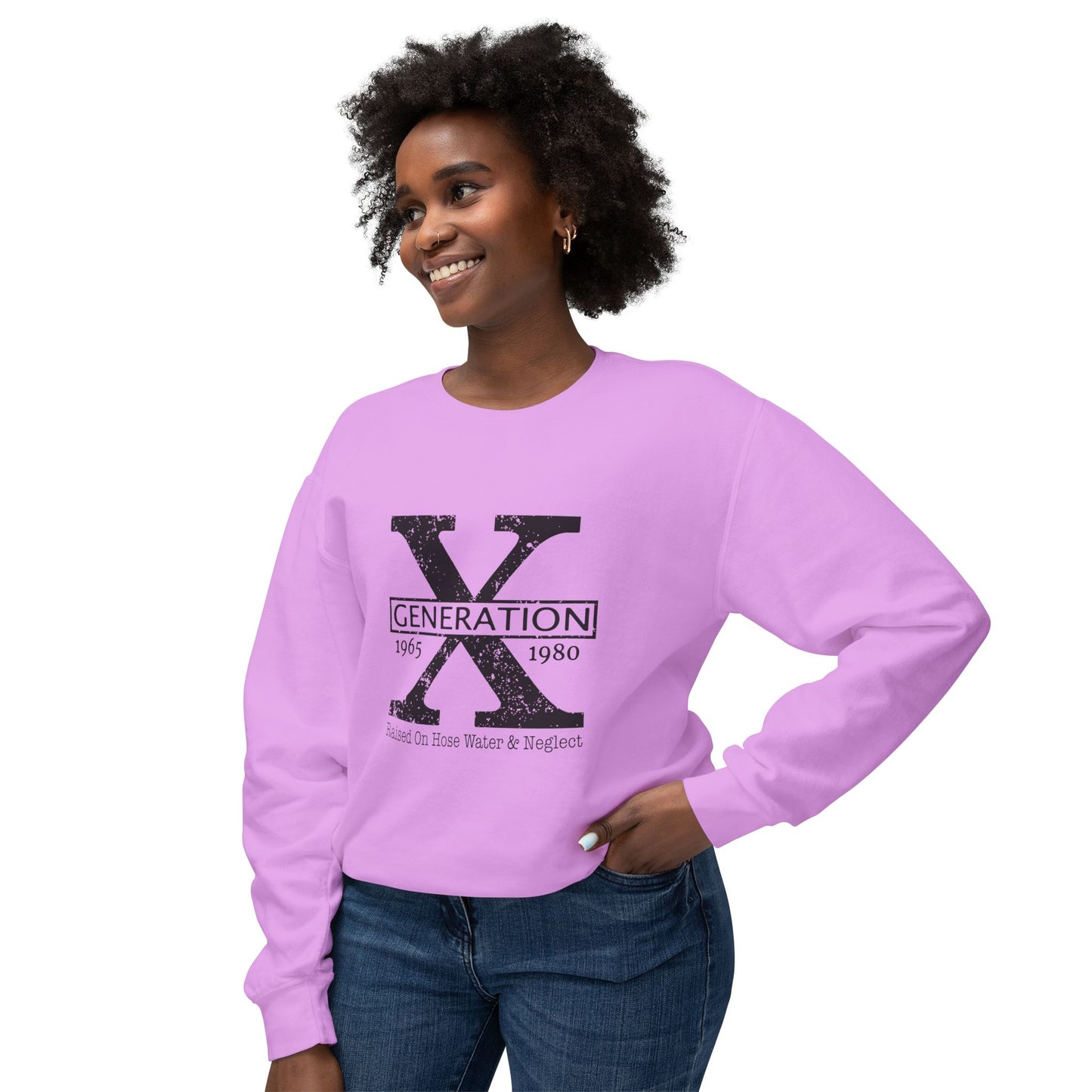 Unisex Lightweight Crewneck Sweatshirt - Gen X