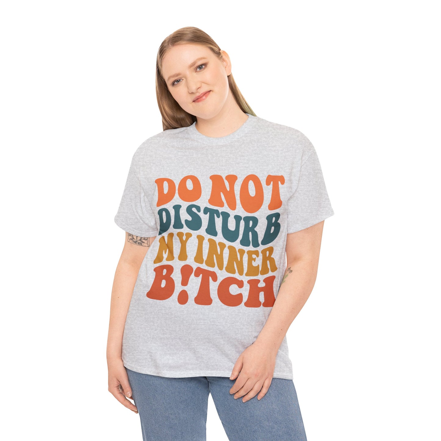 Unisex Heavy Cotton Tee - Do not disturb