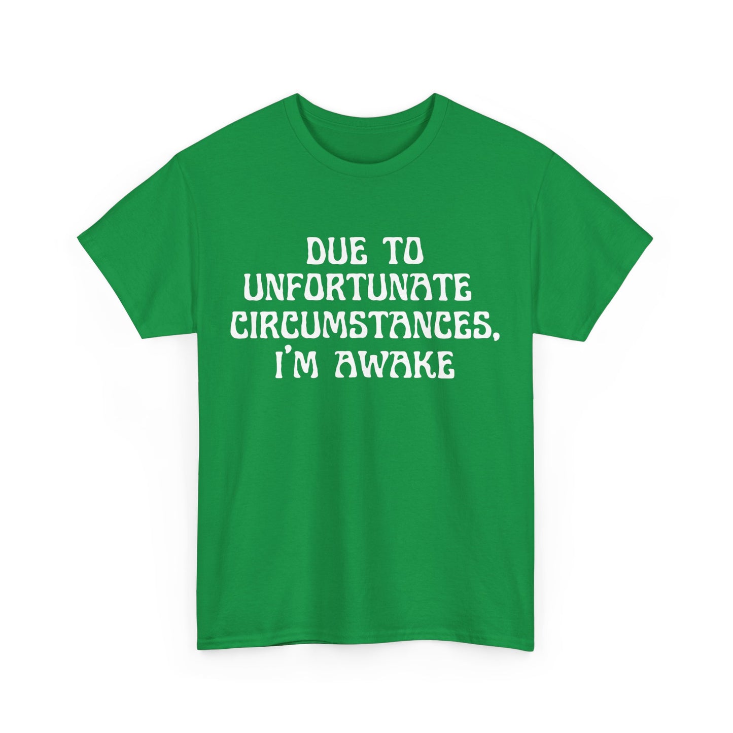 Unisex Heavy Cotton Tee - Im awake