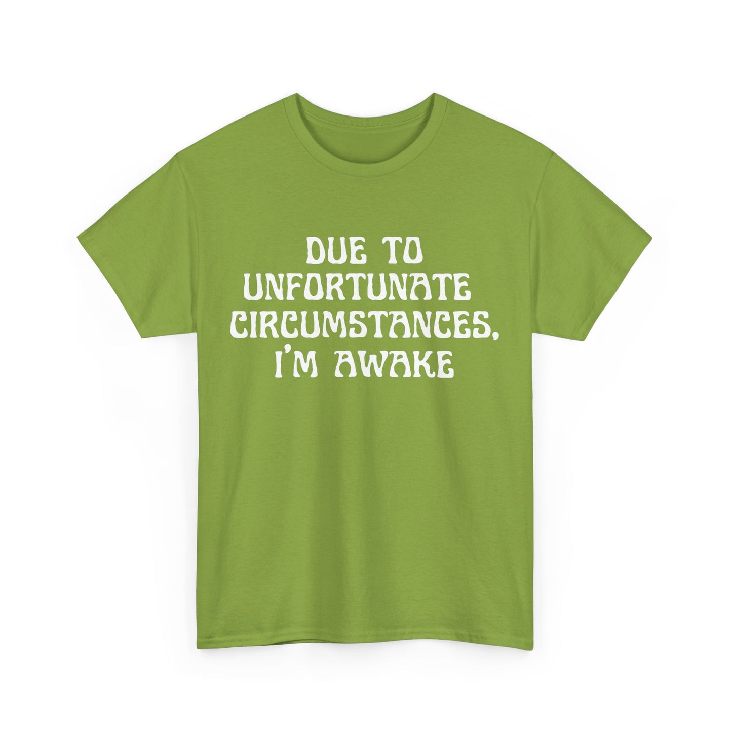 Unisex Heavy Cotton Tee - Im awake