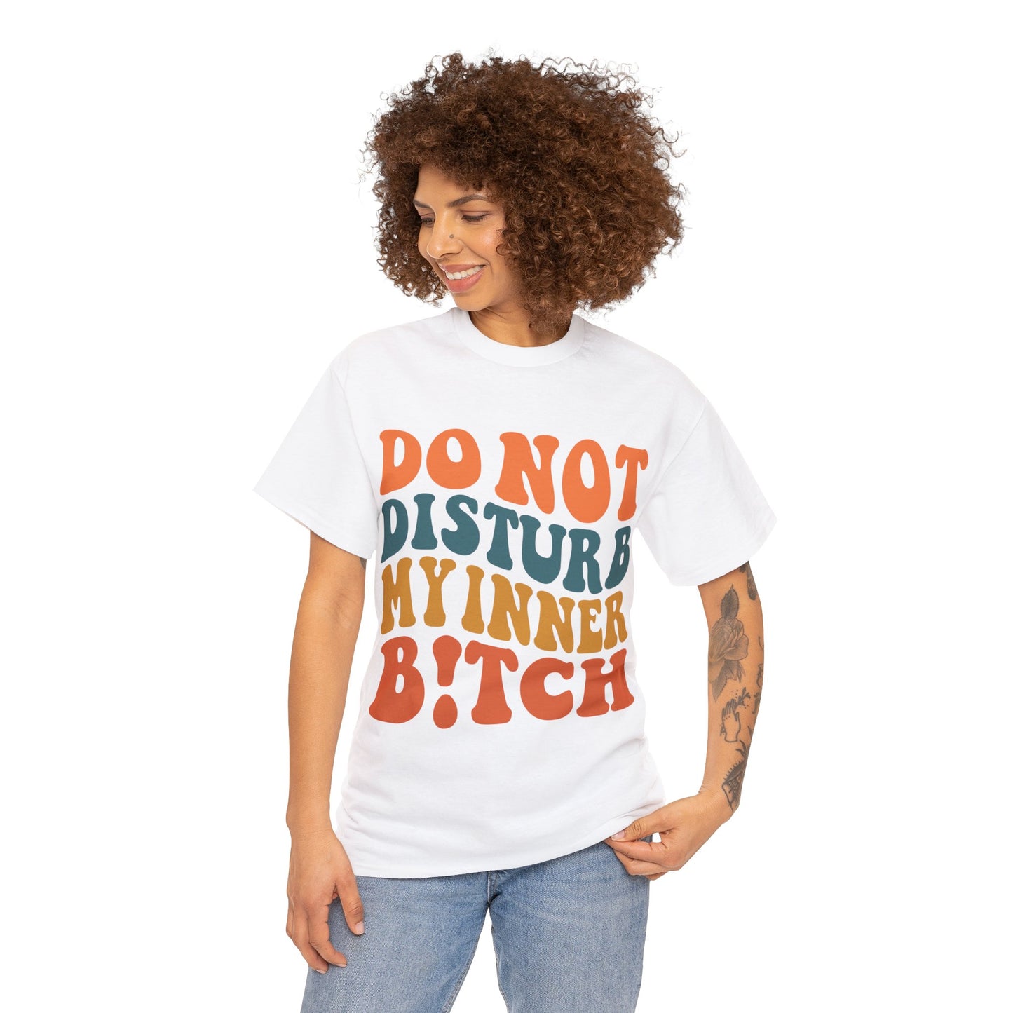 Unisex Heavy Cotton Tee - Do not disturb