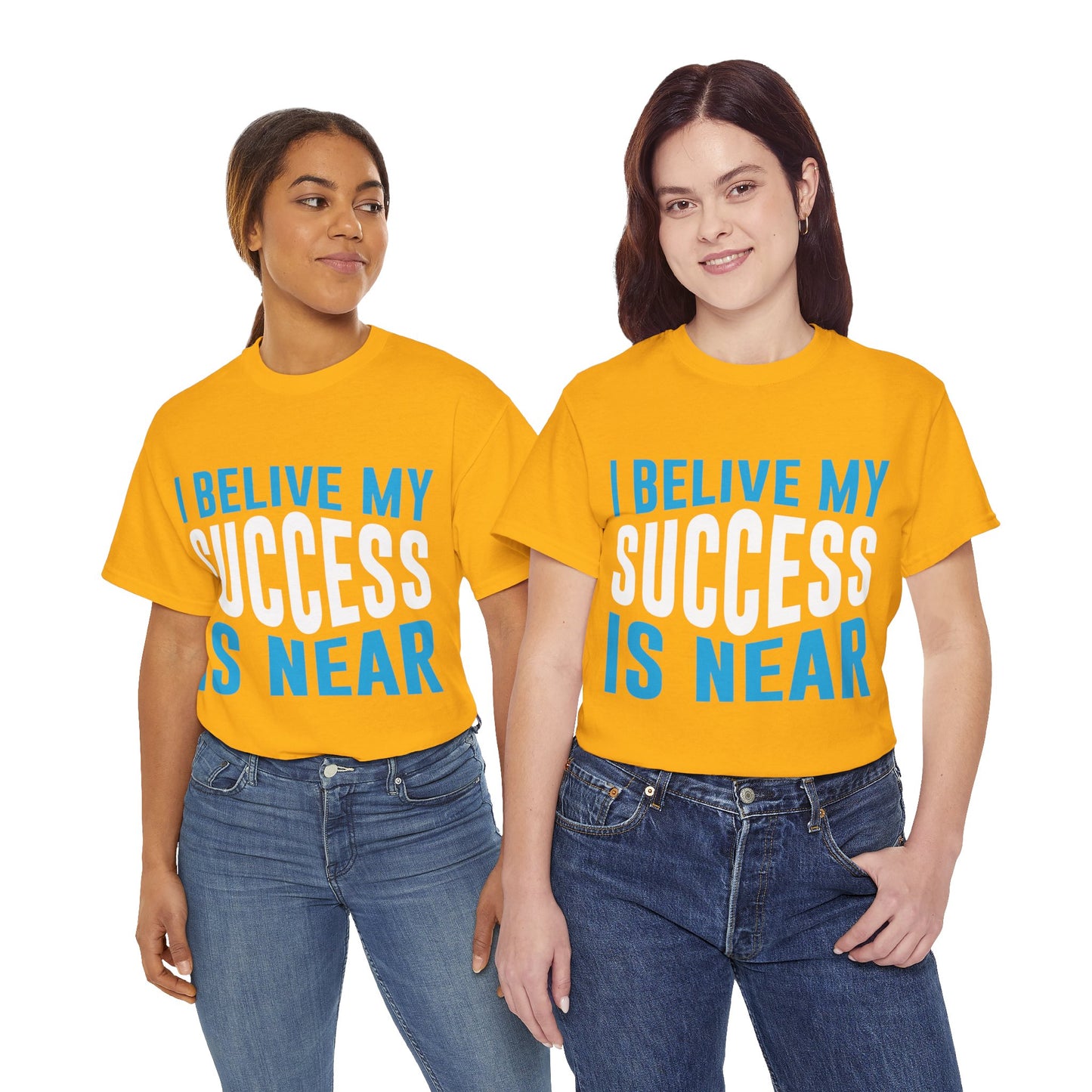 Unisex Heavy Cotton Tee - Success is Near