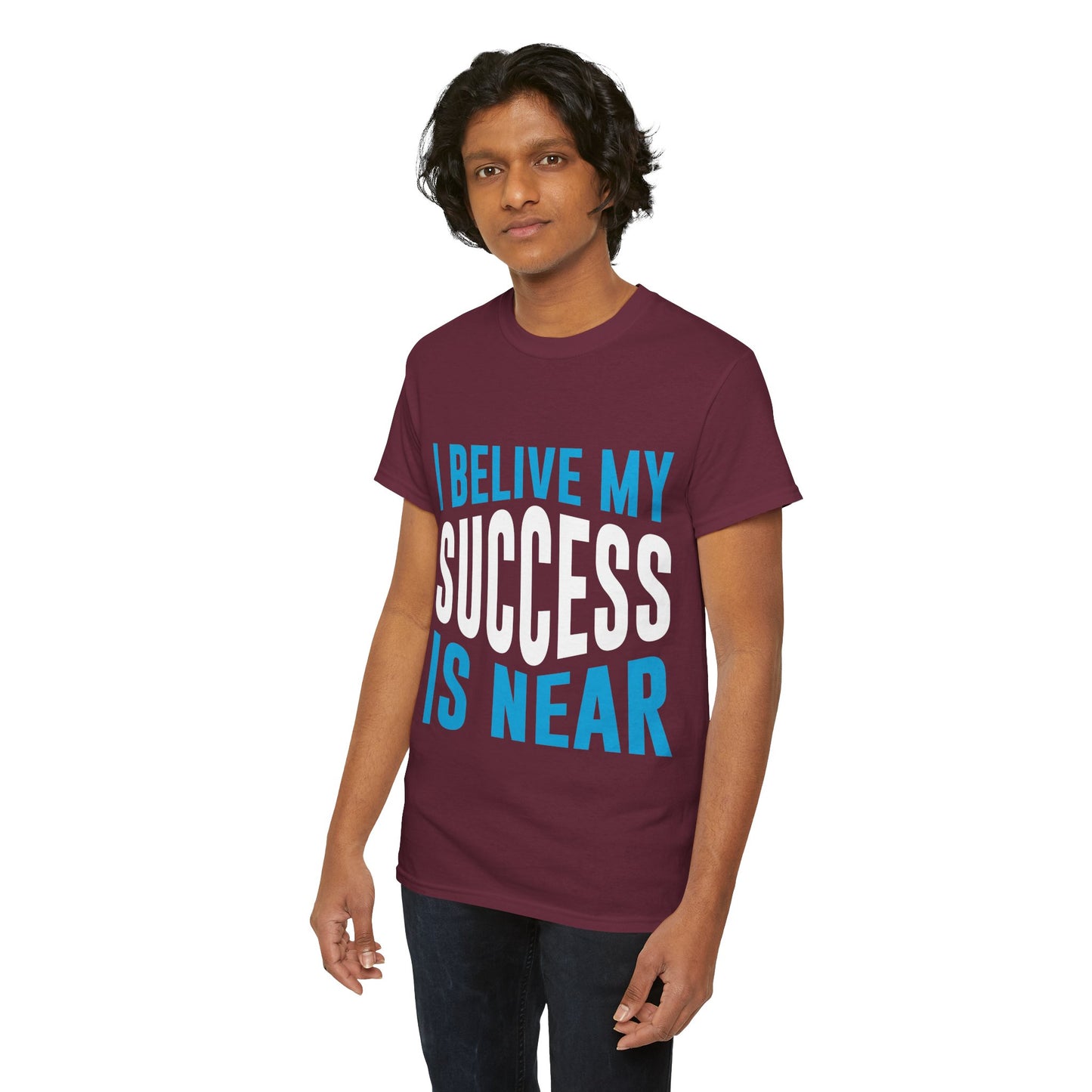 Unisex Heavy Cotton Tee - Success is Near