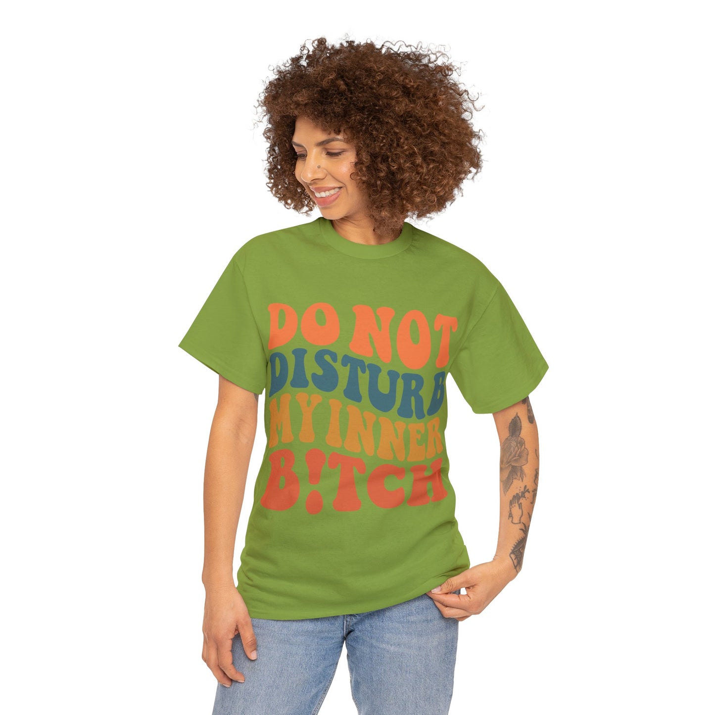 Unisex Heavy Cotton Tee - Do not disturb