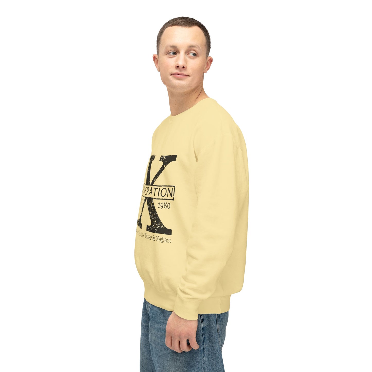 Unisex Lightweight Crewneck Sweatshirt - Gen X