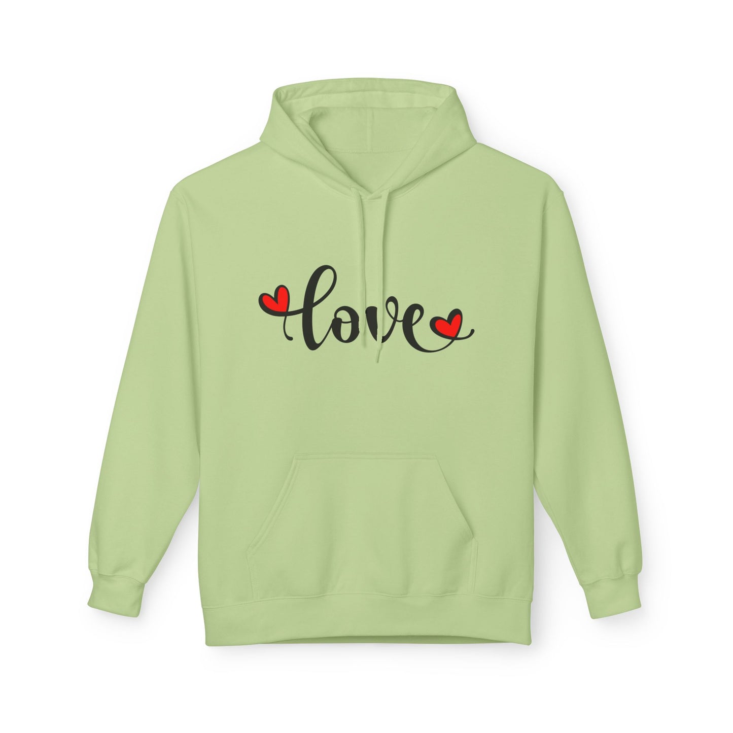 Unisex Midweight Softstyle Fleece Hoodie - Love Hoodie