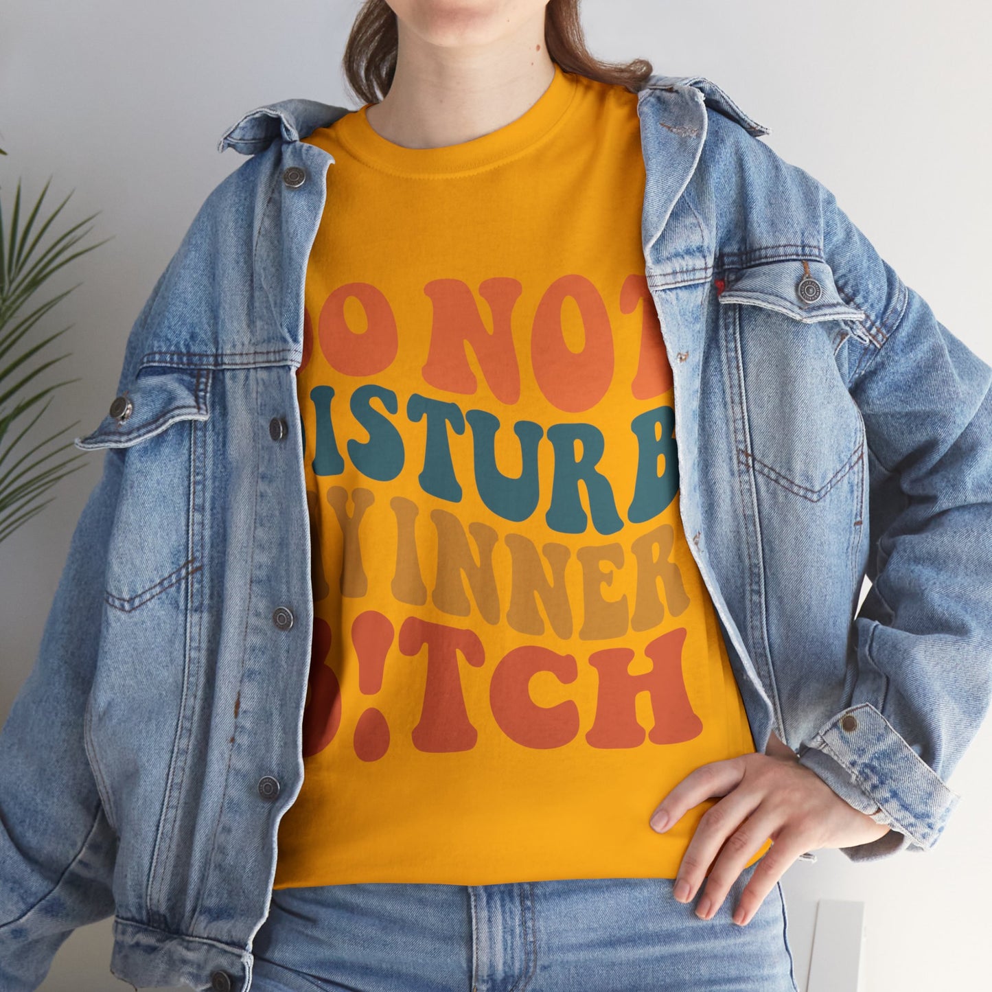 Unisex Heavy Cotton Tee - Do not disturb