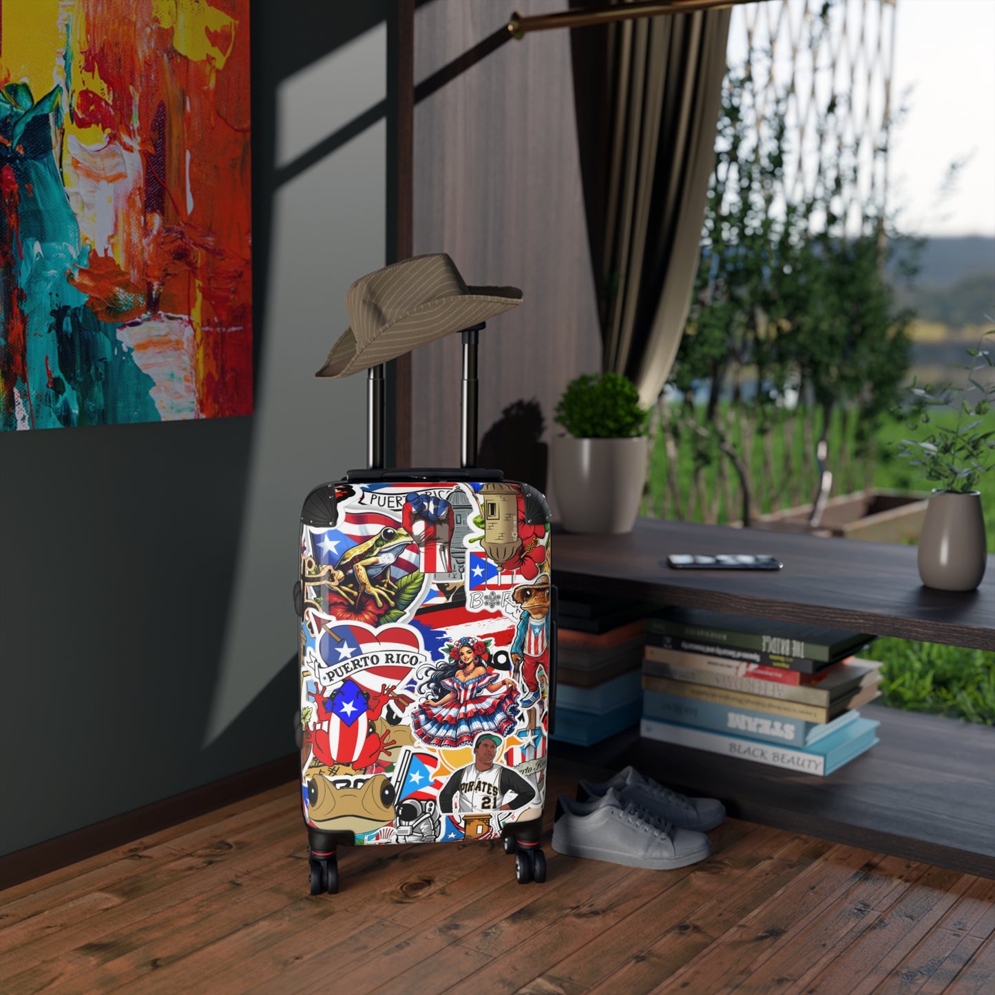 Suitcase - Puerto Rico Pride Luggage