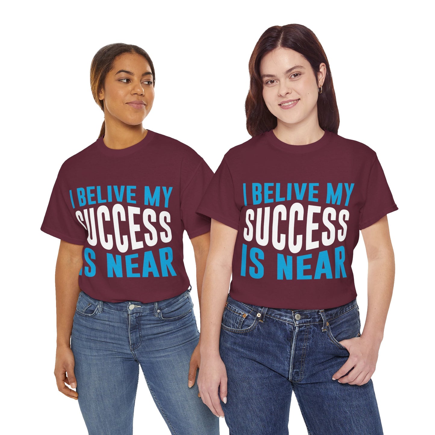 Unisex Heavy Cotton Tee - Success is Near