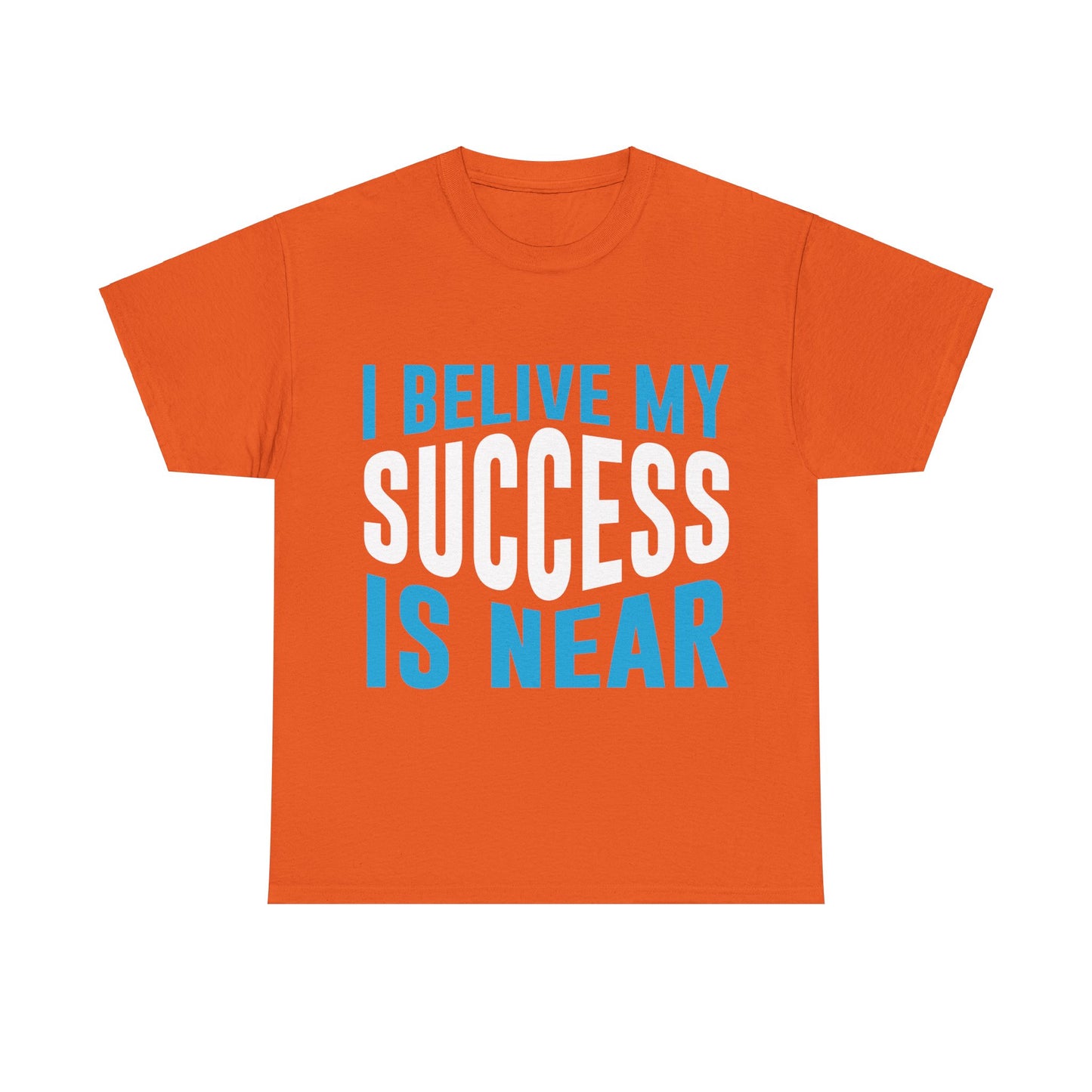 Unisex Heavy Cotton Tee - Success is Near